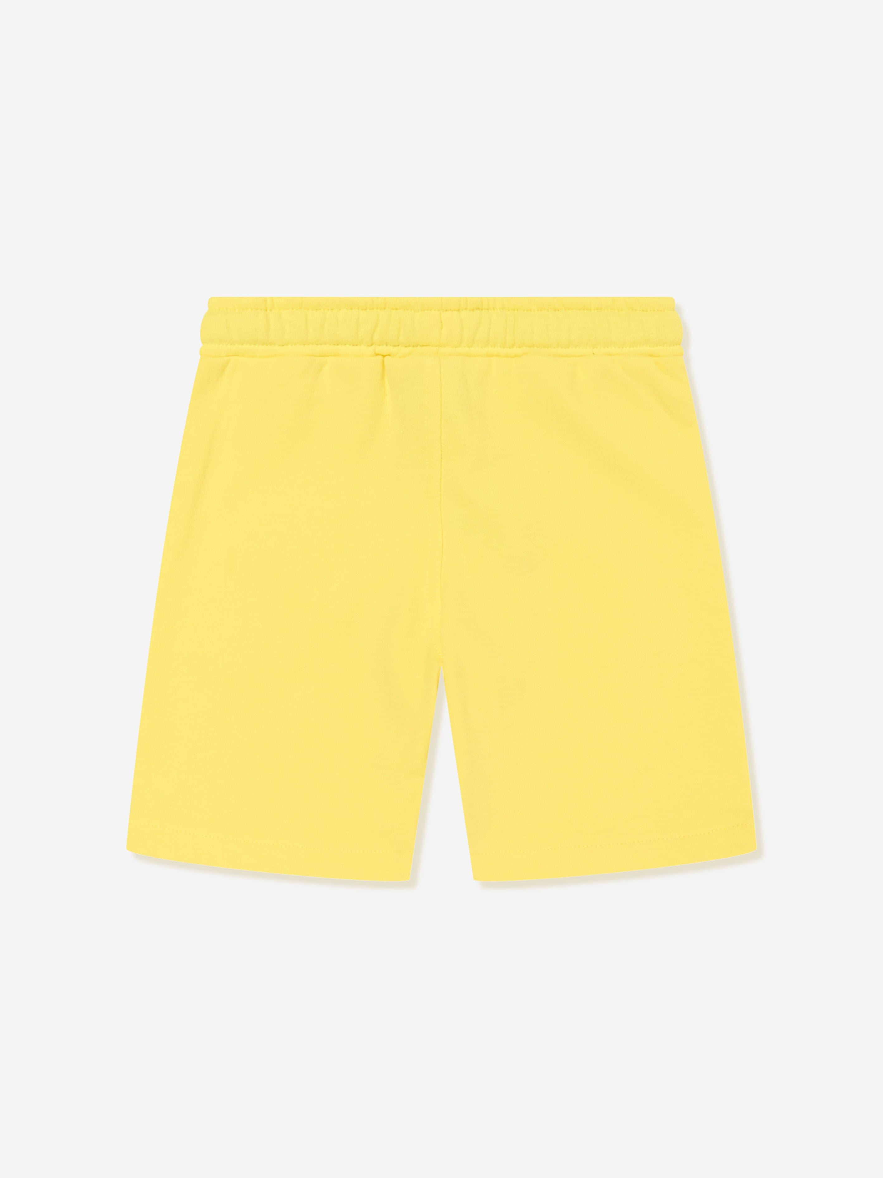 Timberland Boys Logo Bermuda Shorts in Yellow