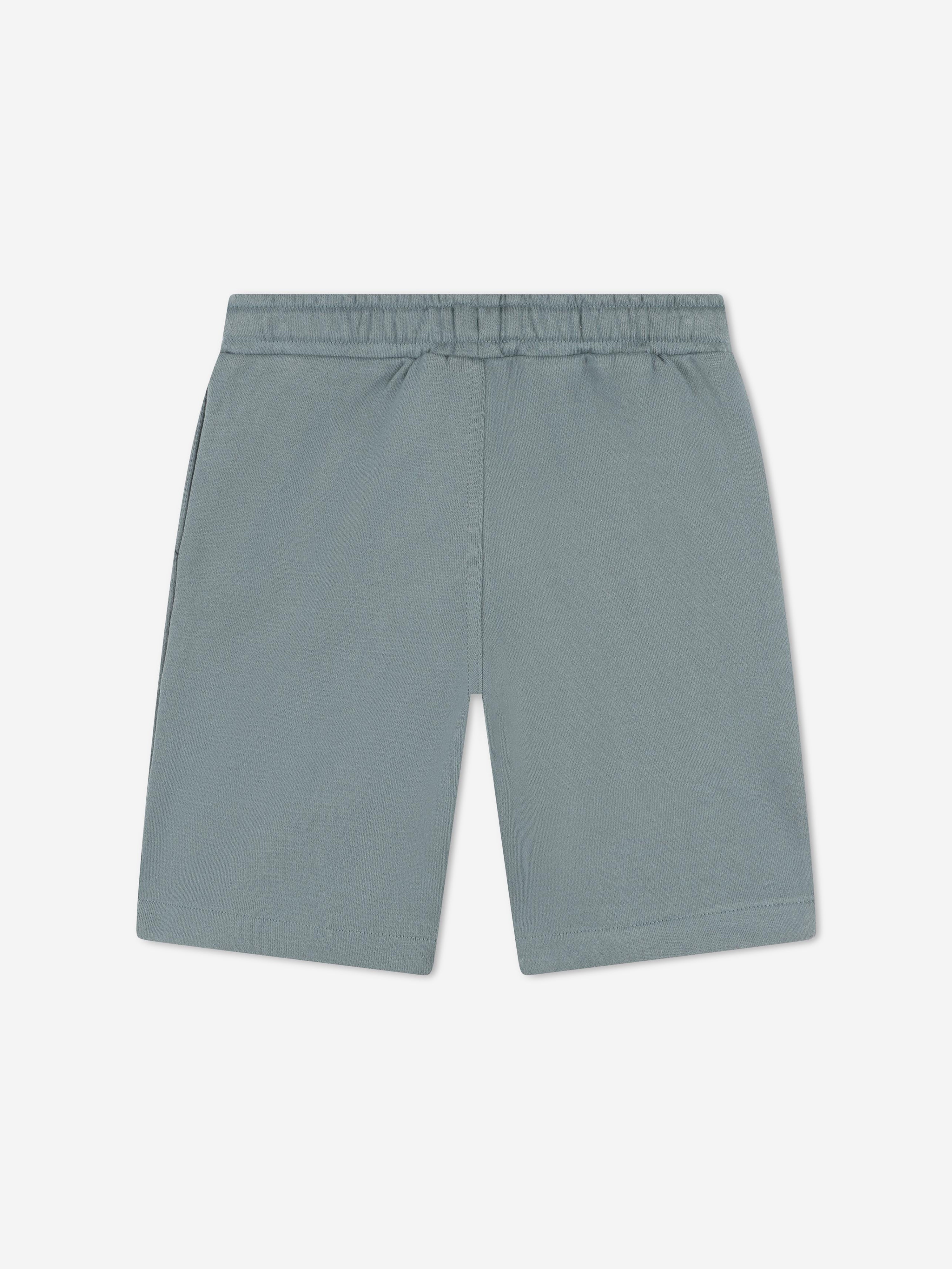 Timberland Boys Logo Bermuda Shorts in Blue