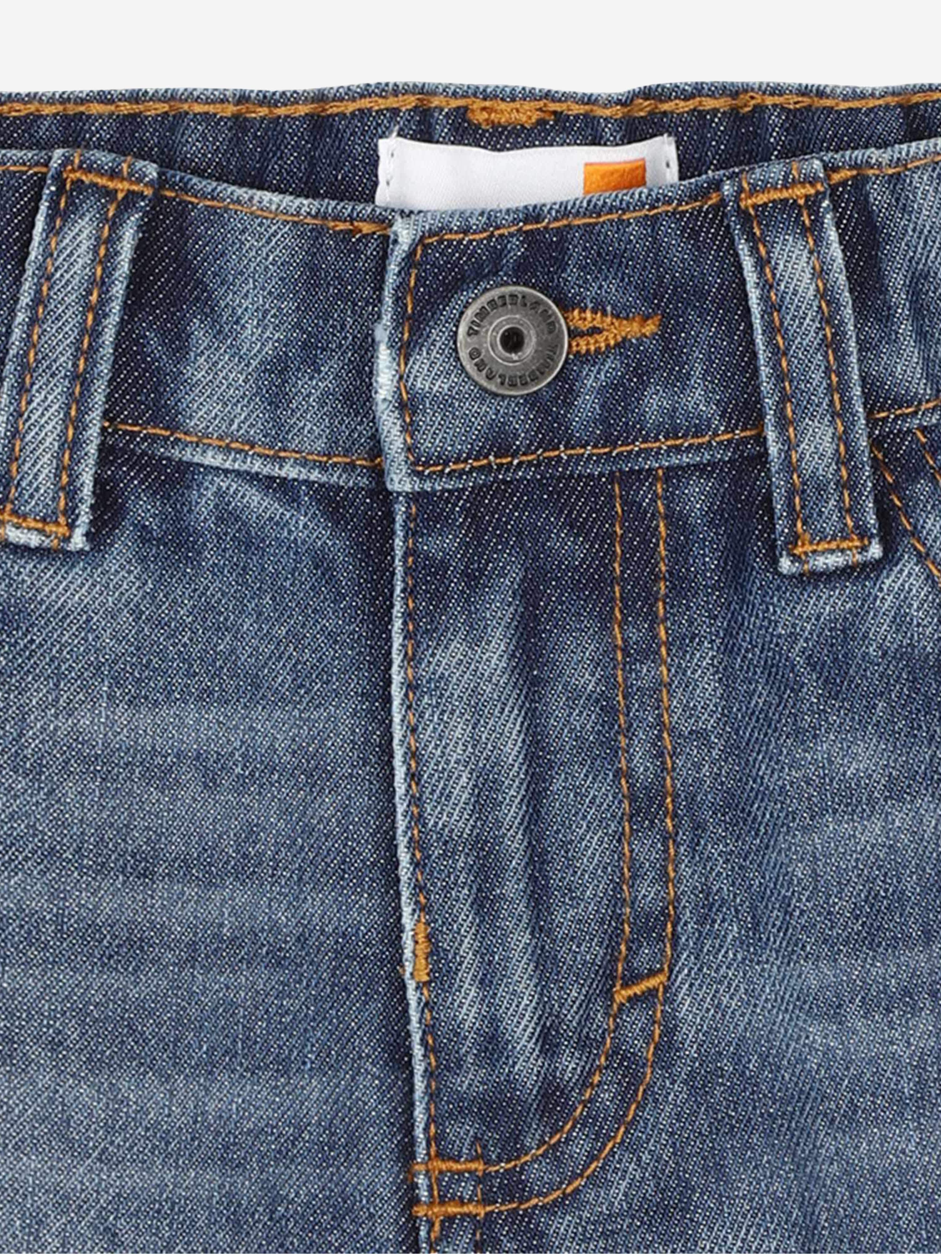 Timberland Baby Boys Denim Bermuda Shorts in Blue