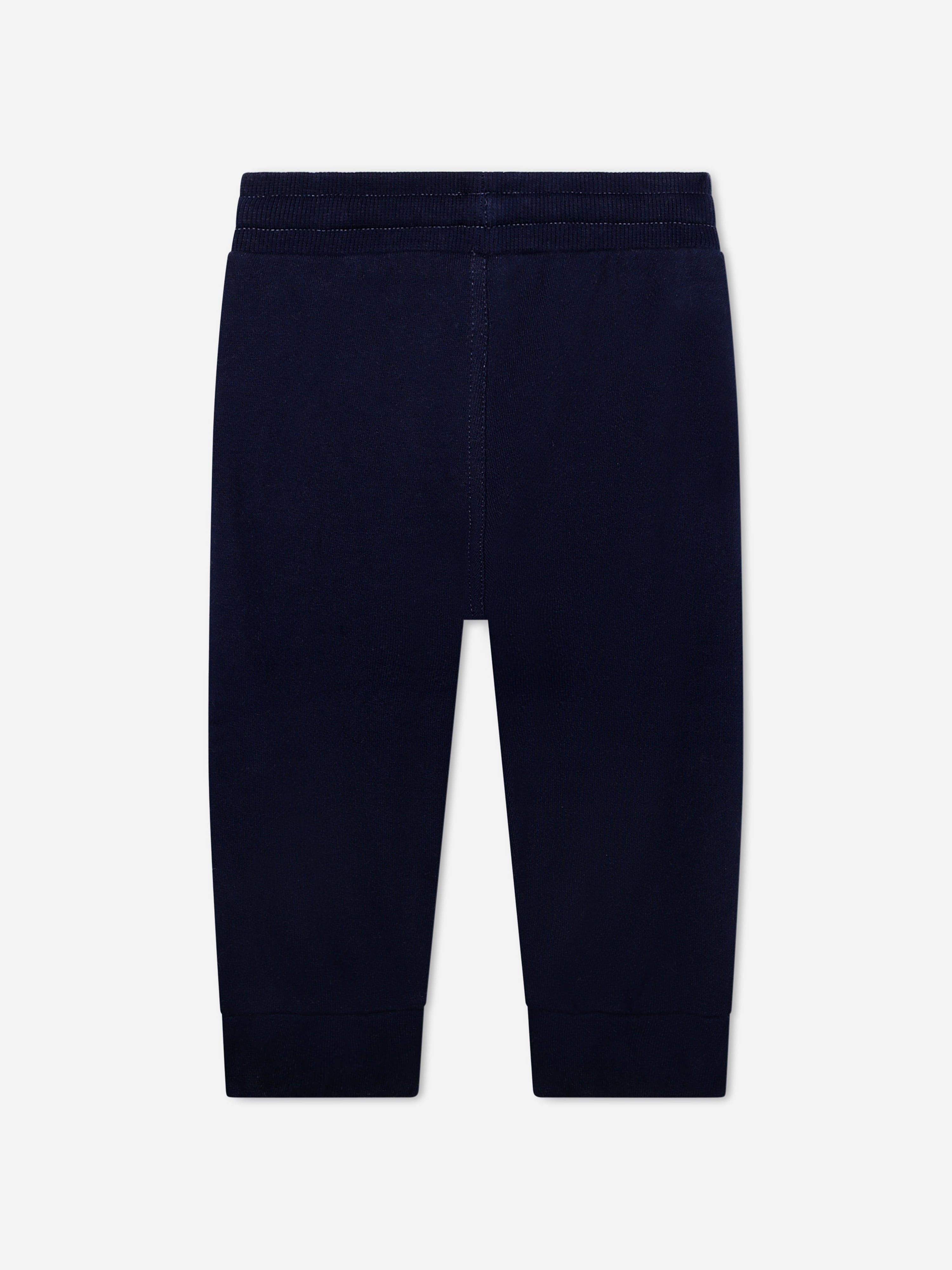 Timberland Baby Boys Logo Print Joggers in Navy