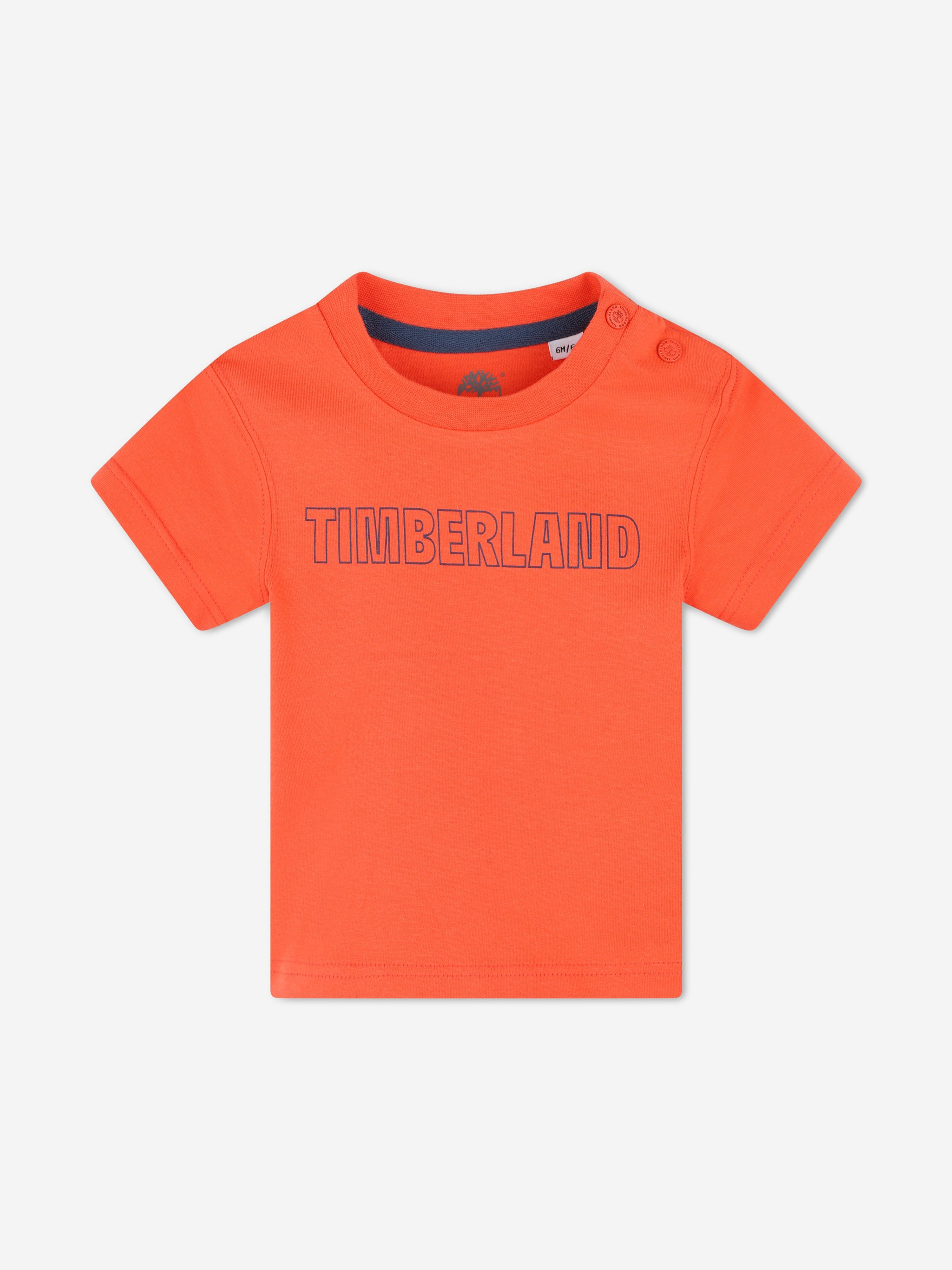 Timberland Baby Boys T-Shirt And Shorts Set in Multicolour