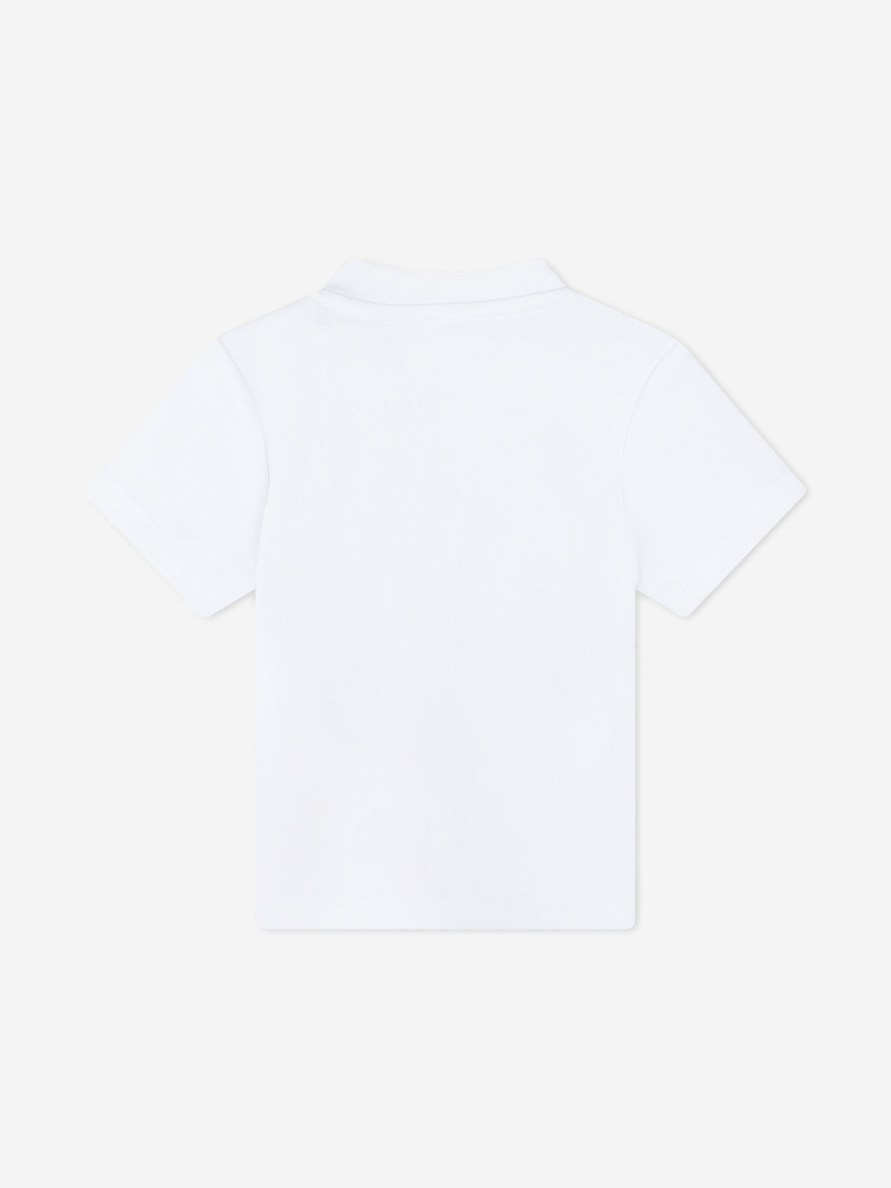 Timberland Baby Boys Logo Print T-Shirt in White