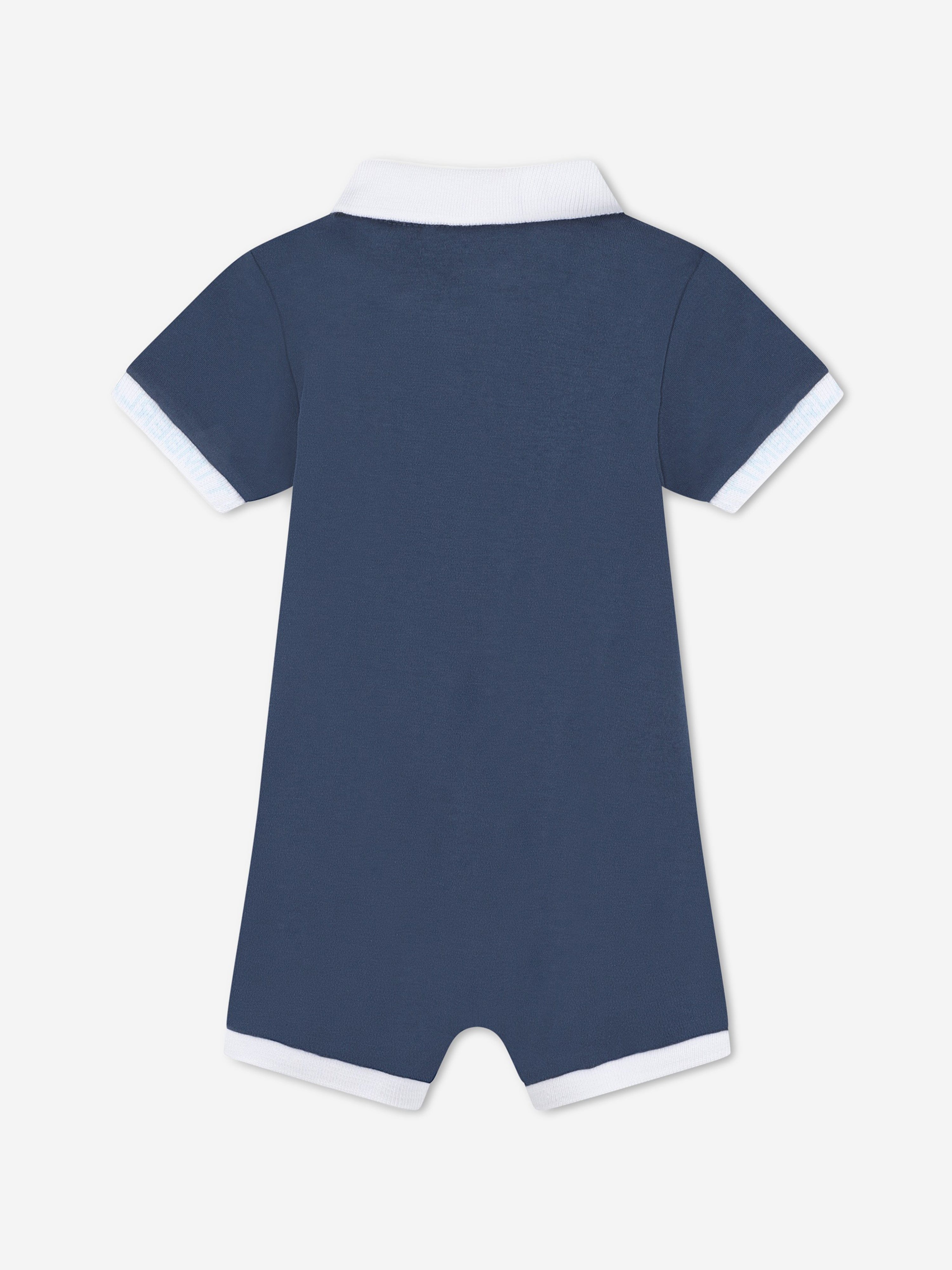 Timberland Baby Boys Romper Gift Set in Blue