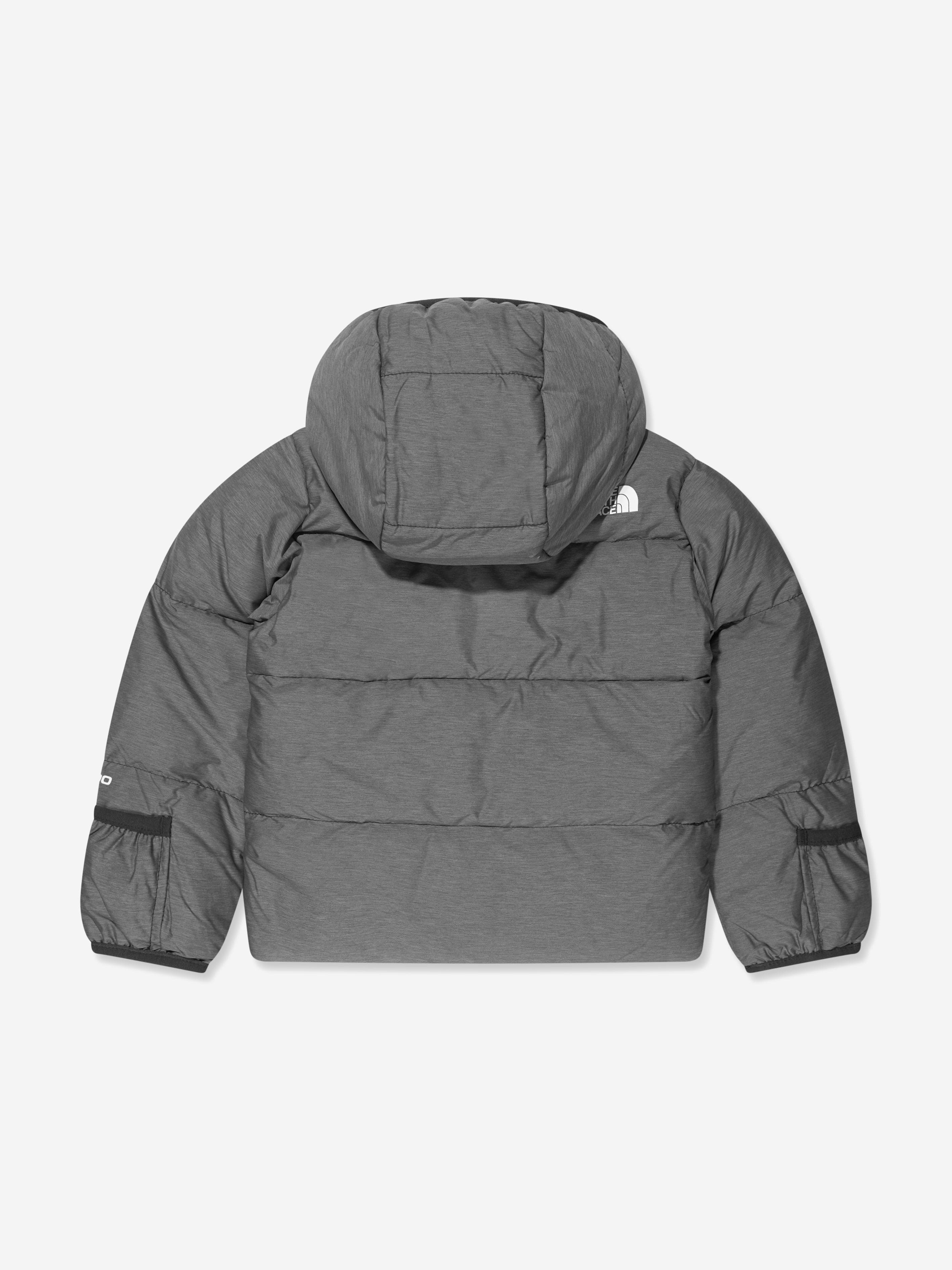 The North Face Baby Boys North Down Hooded Jacket in Grey