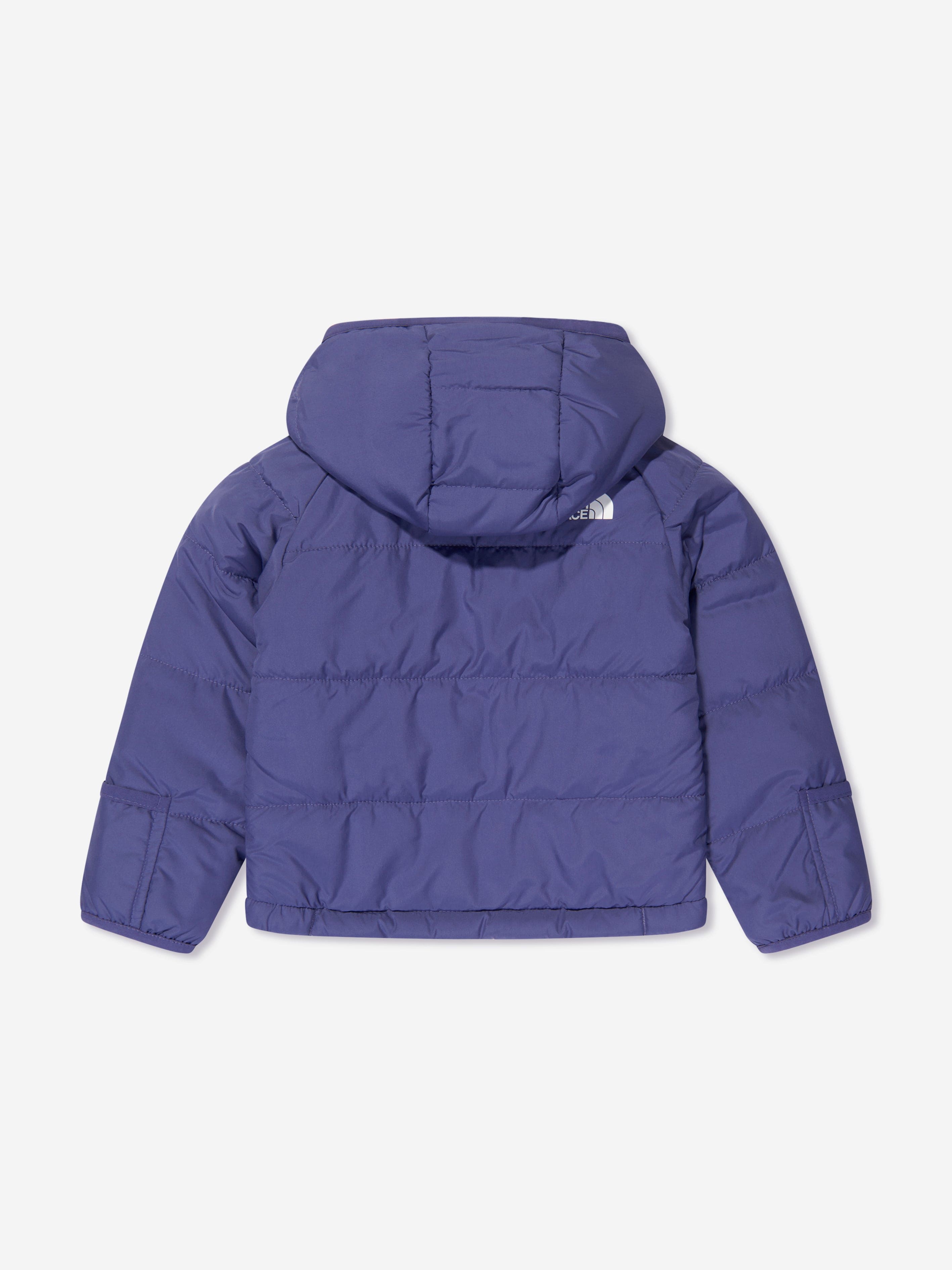 The North Face Baby Reversible Perrito Hooded Jacket in Blue