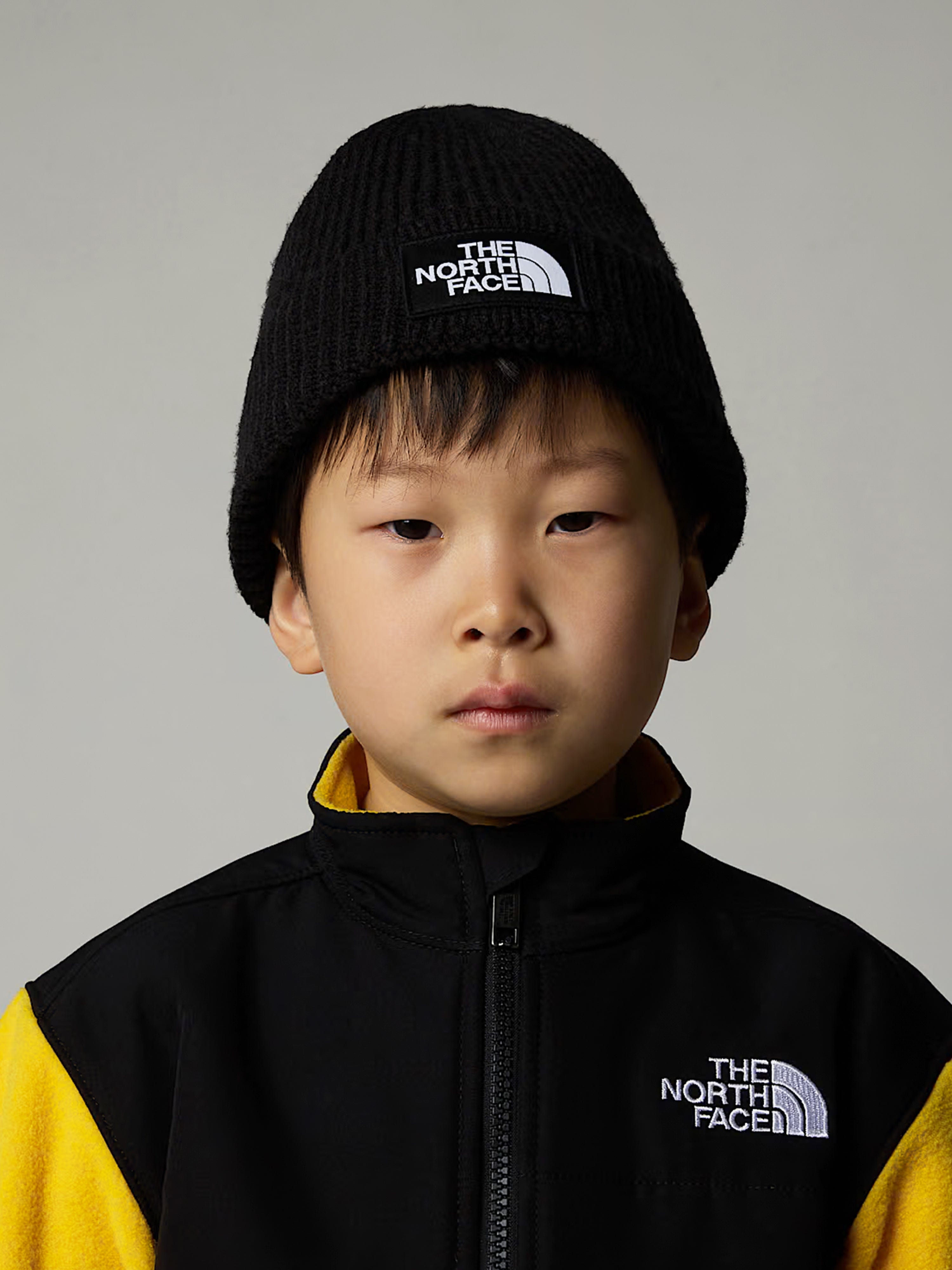 The North Face Kids Salty Lined Beanie in Black