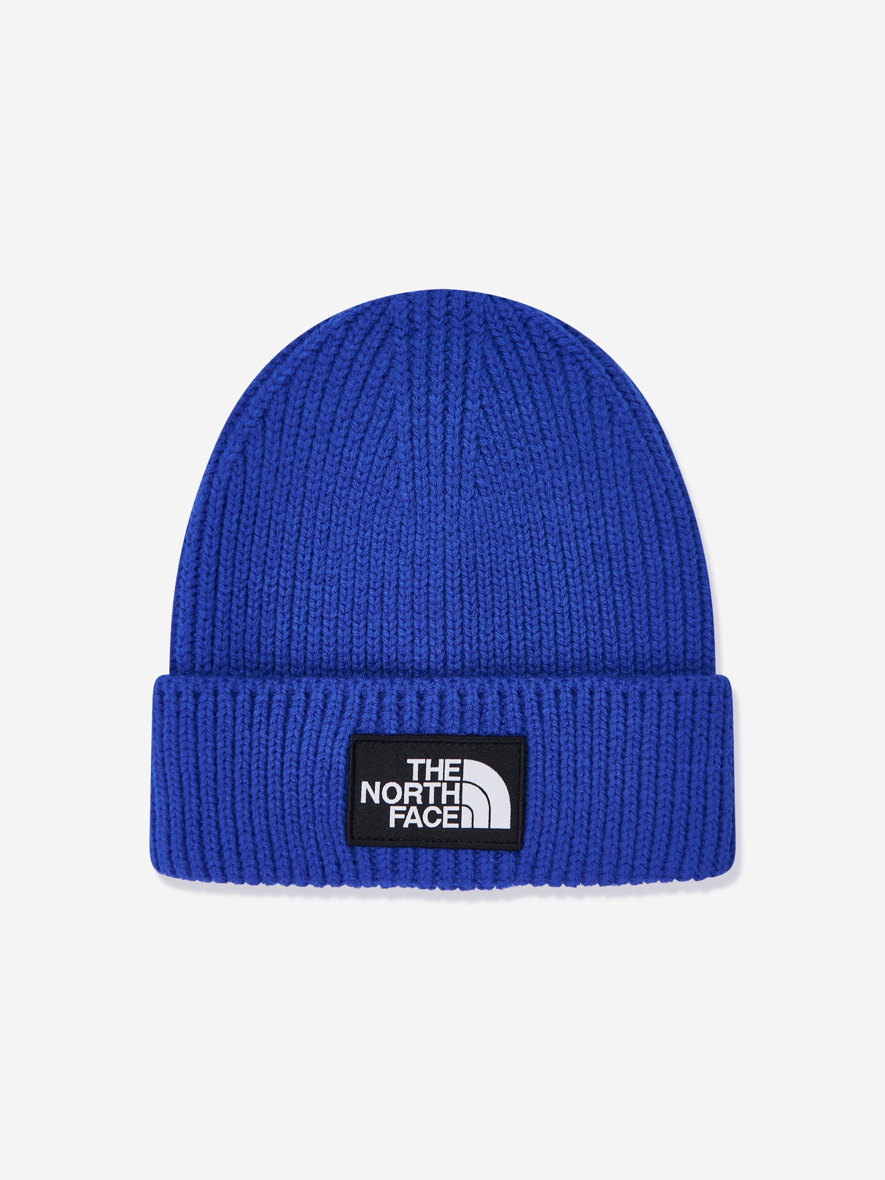 The North Face Kids TNF Box Logo Cuffed Benaie in Blue