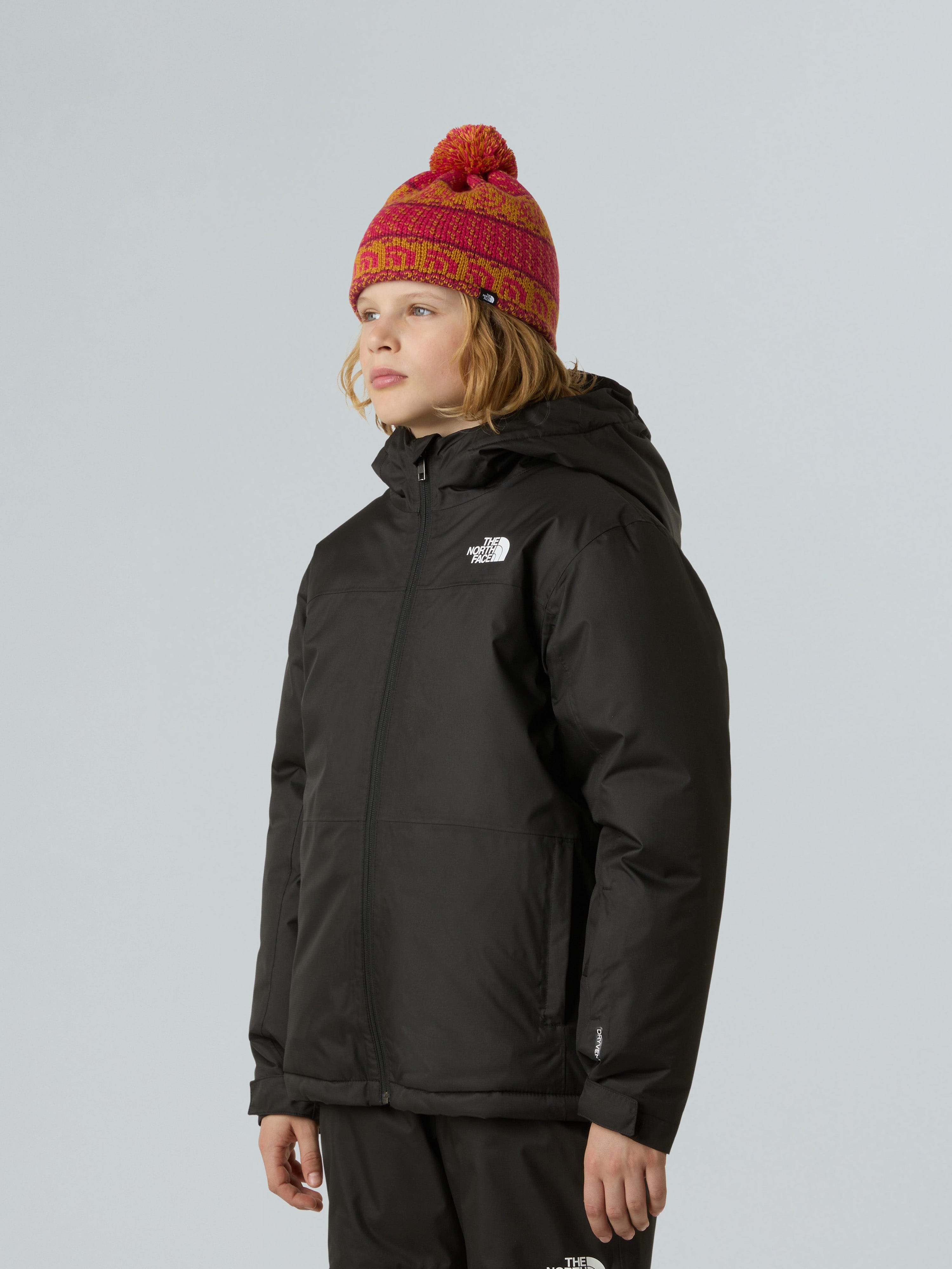 The North Face Boys Freedom Insulated Jacket in Black