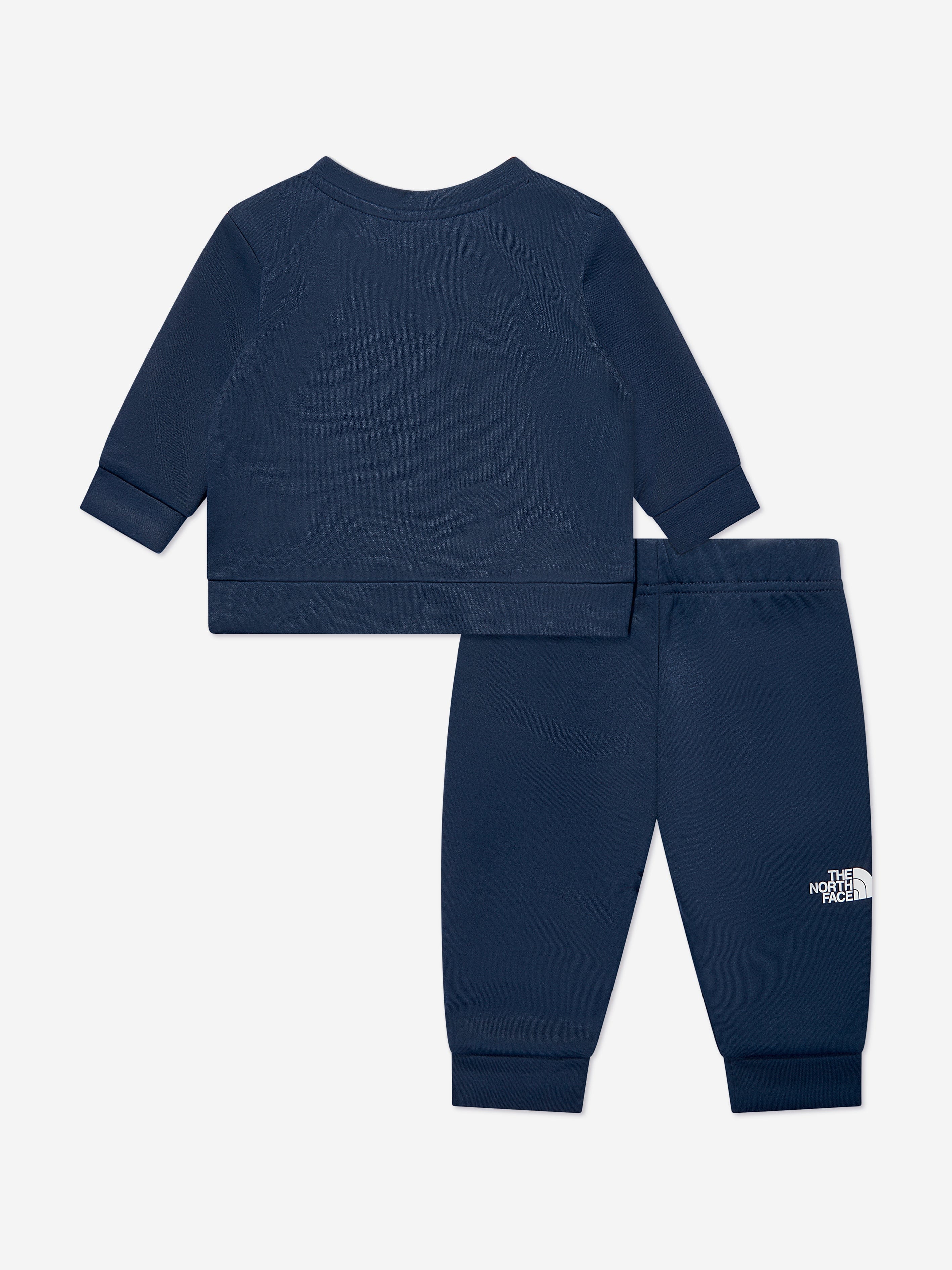 The North Face Baby Boys Logo Tracksuit in Navy