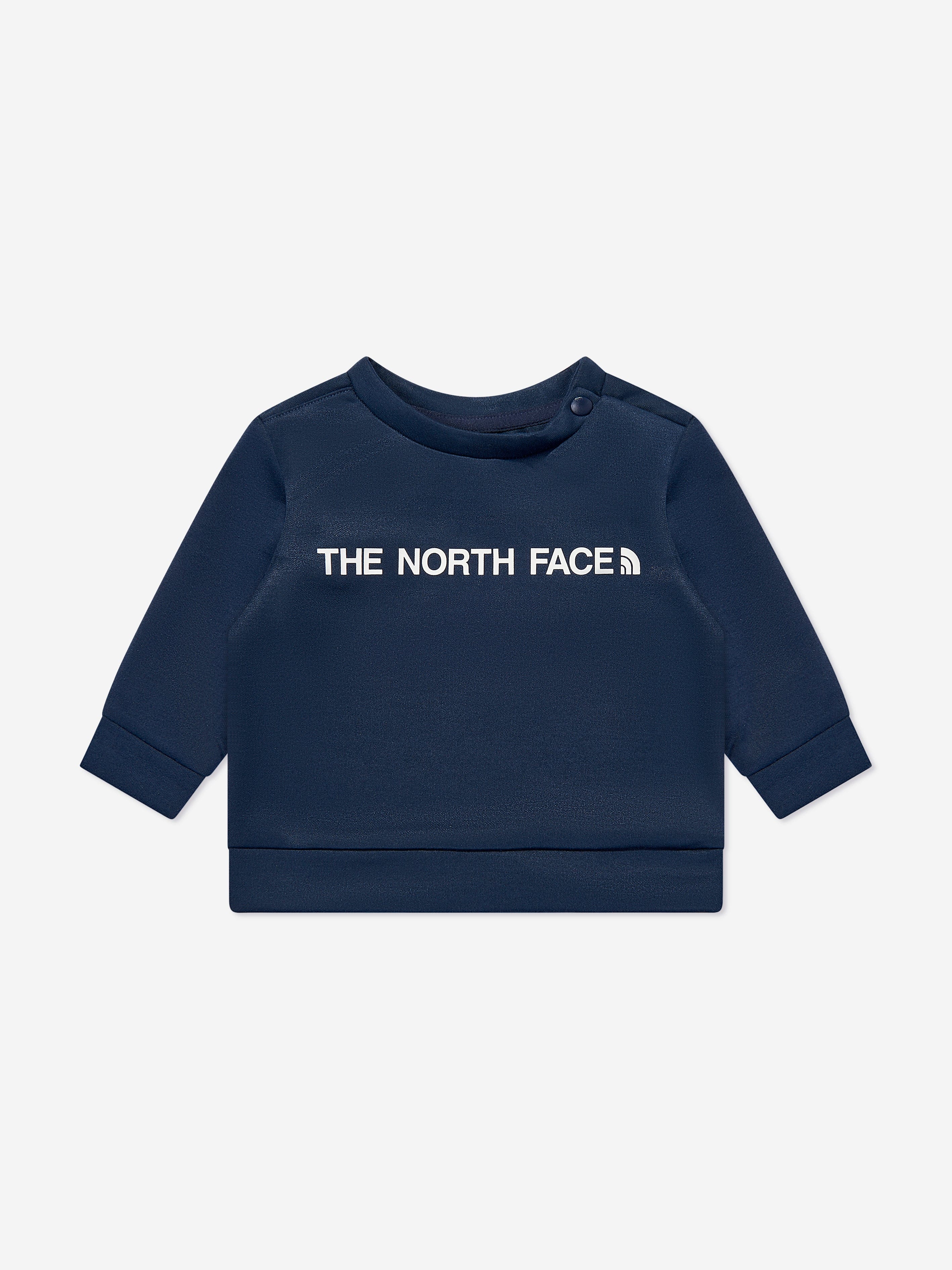 The North Face Baby Boys Logo Tracksuit in Navy