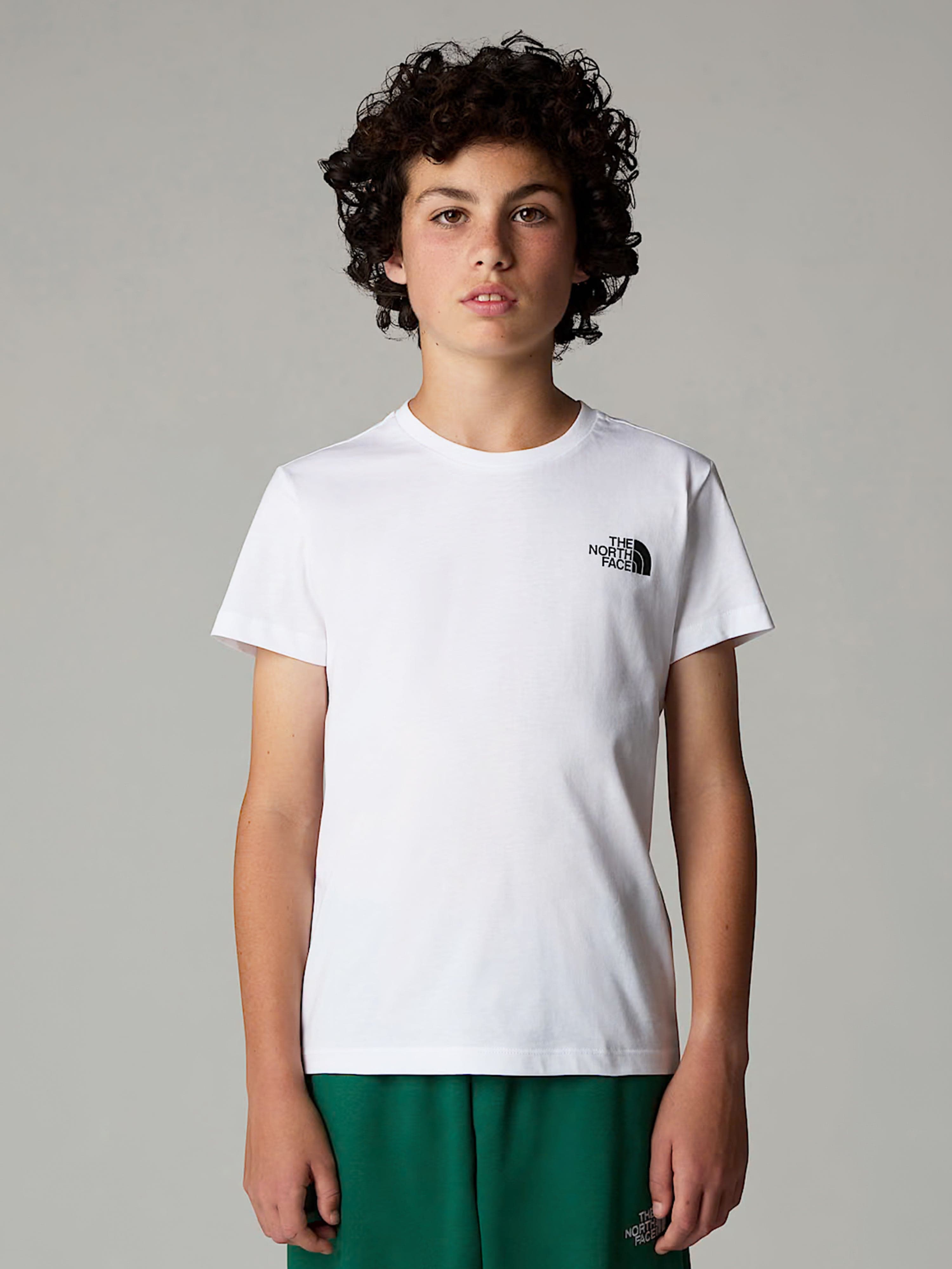 The North Face Boys Redbox T-Shirt in White