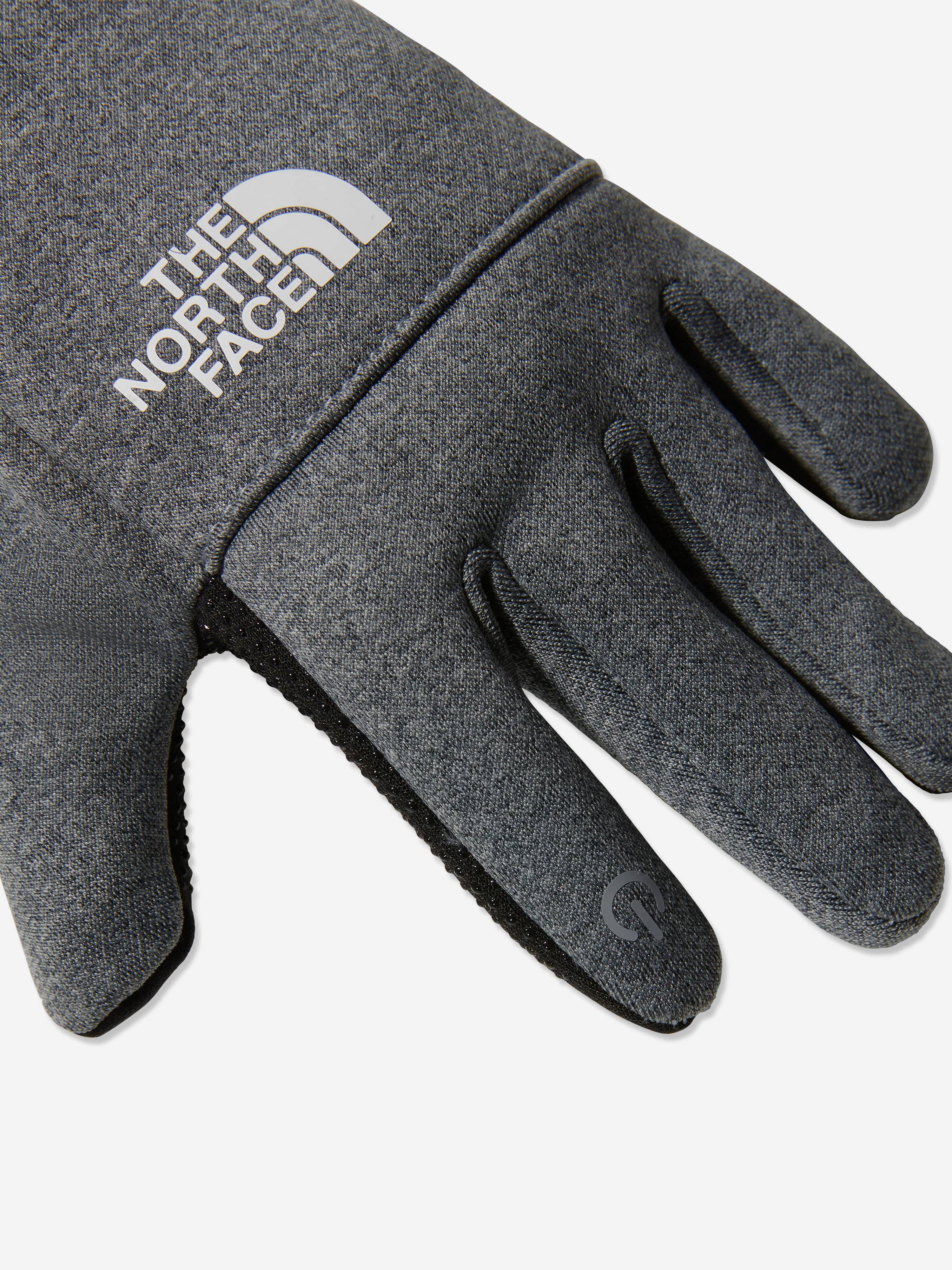 The North Face Kids Recycled Etip Gloves in Grey