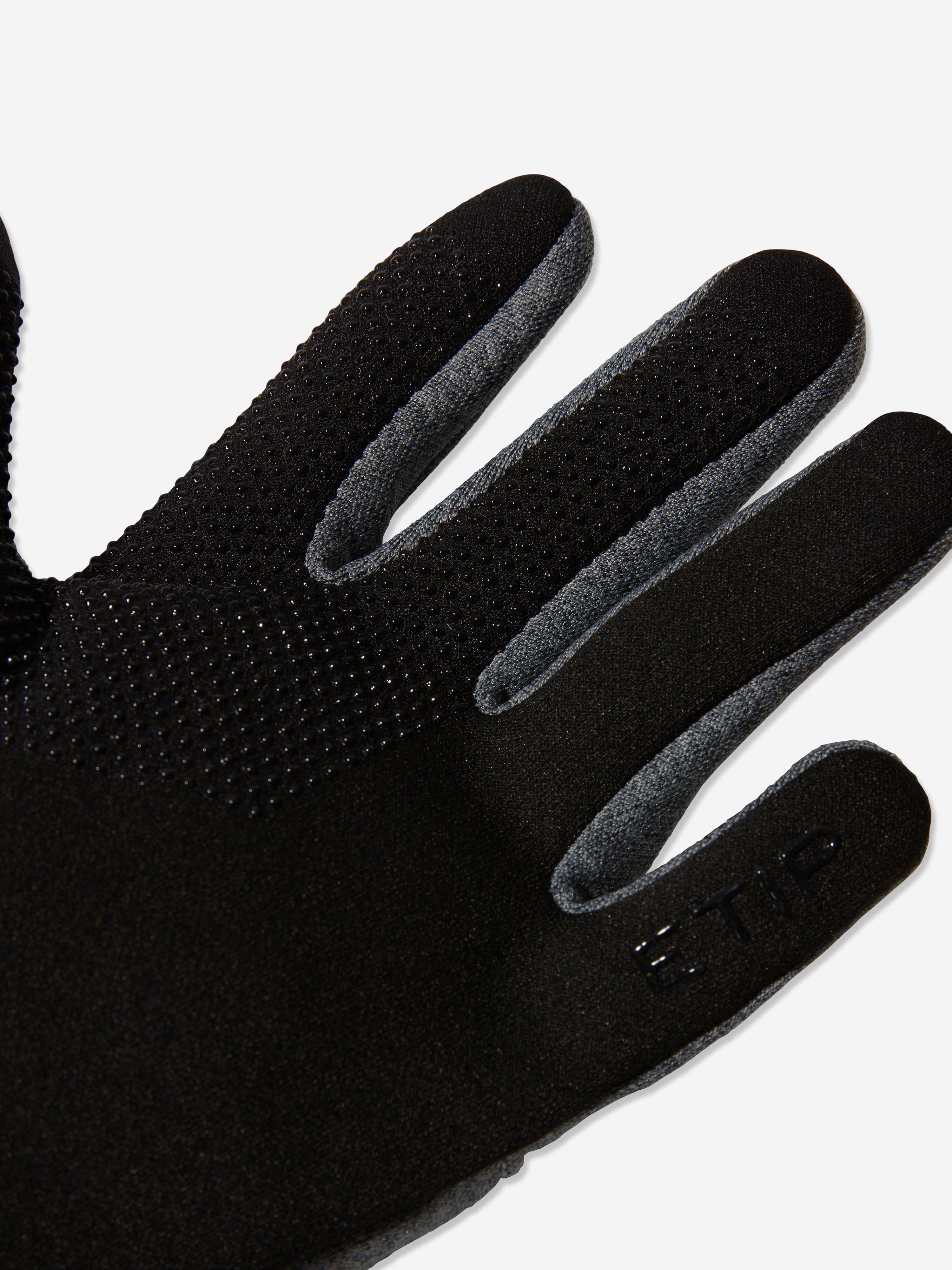 The North Face Kids Recycled Etip Gloves in Grey