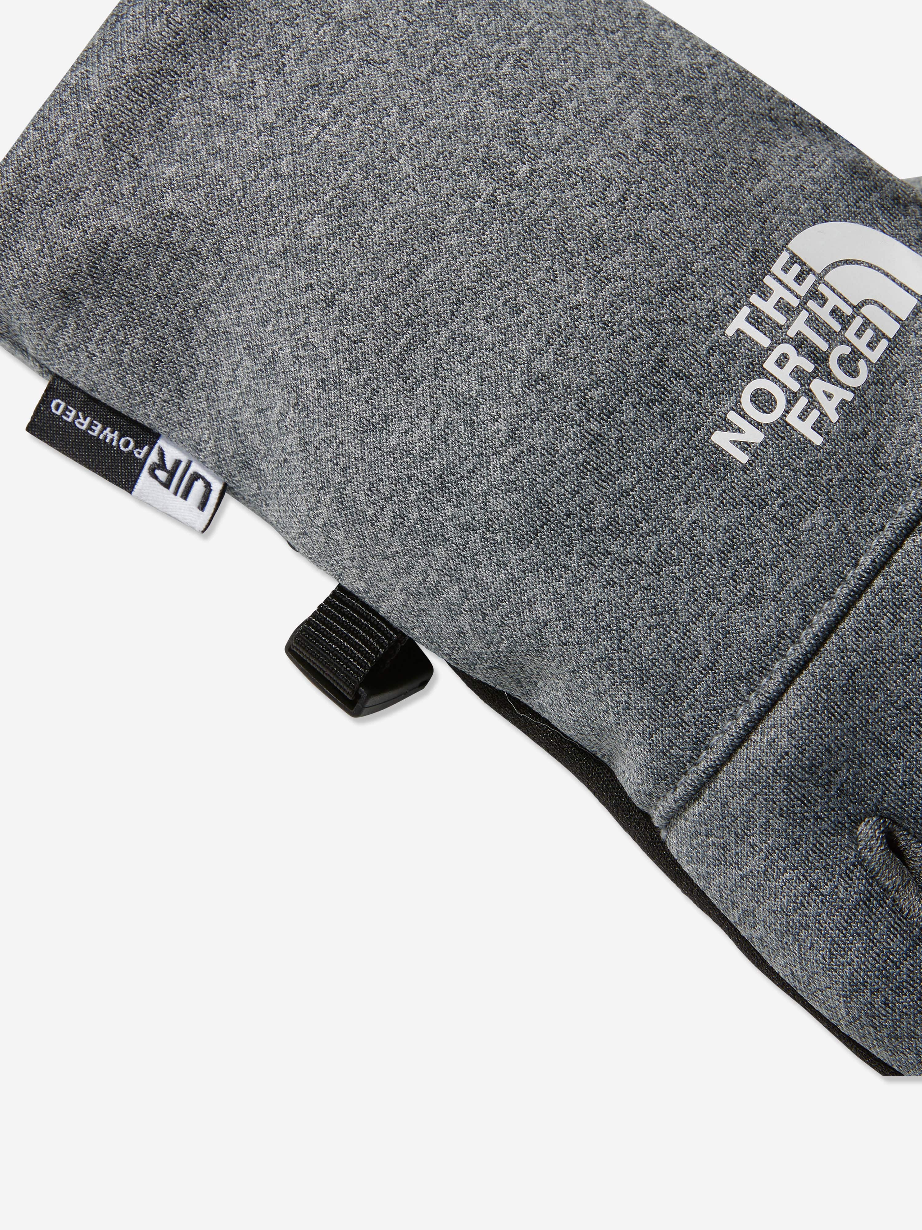 The North Face Kids Recycled Etip Gloves in Grey