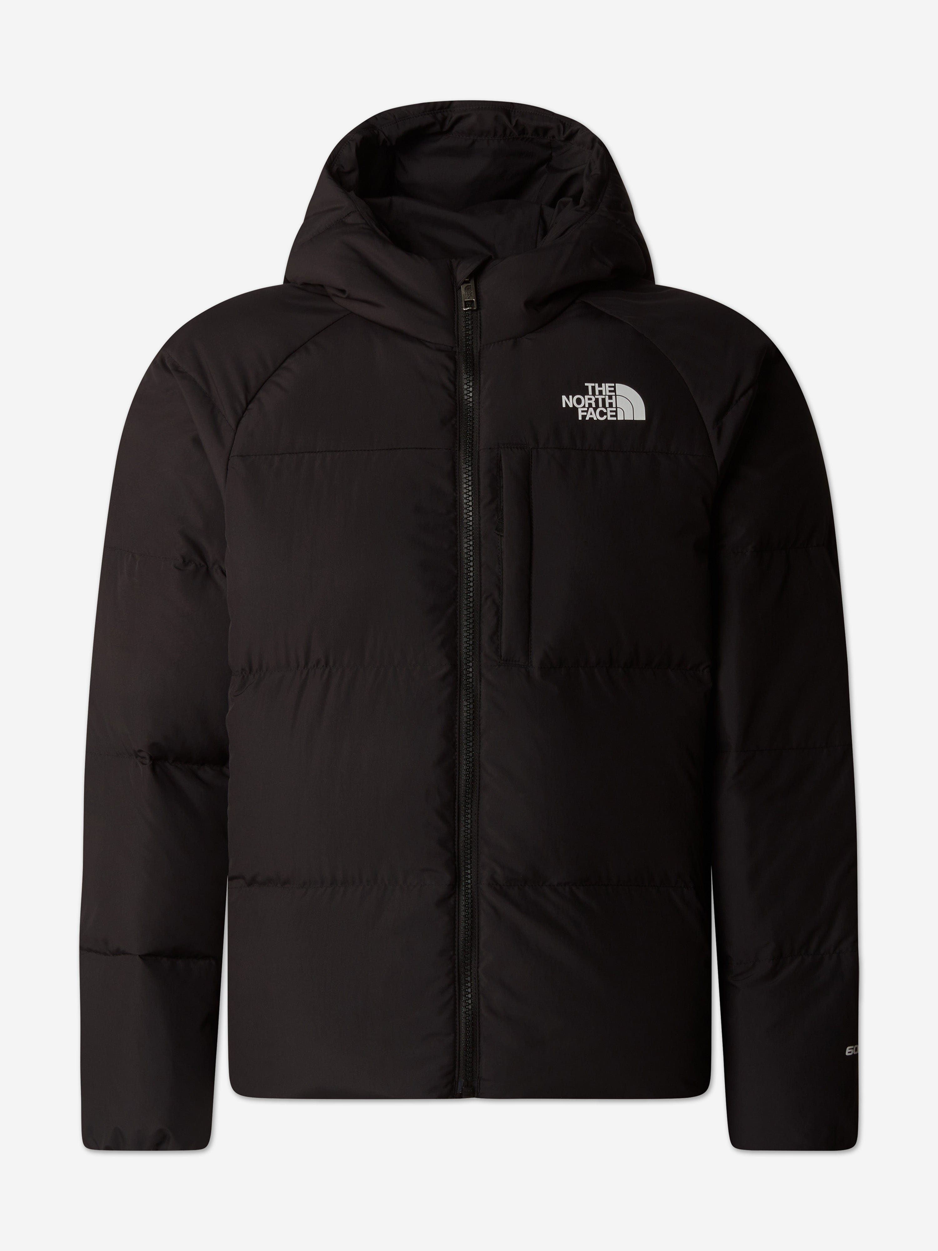 The North Face Boys North Down Hooded Jacket in Black