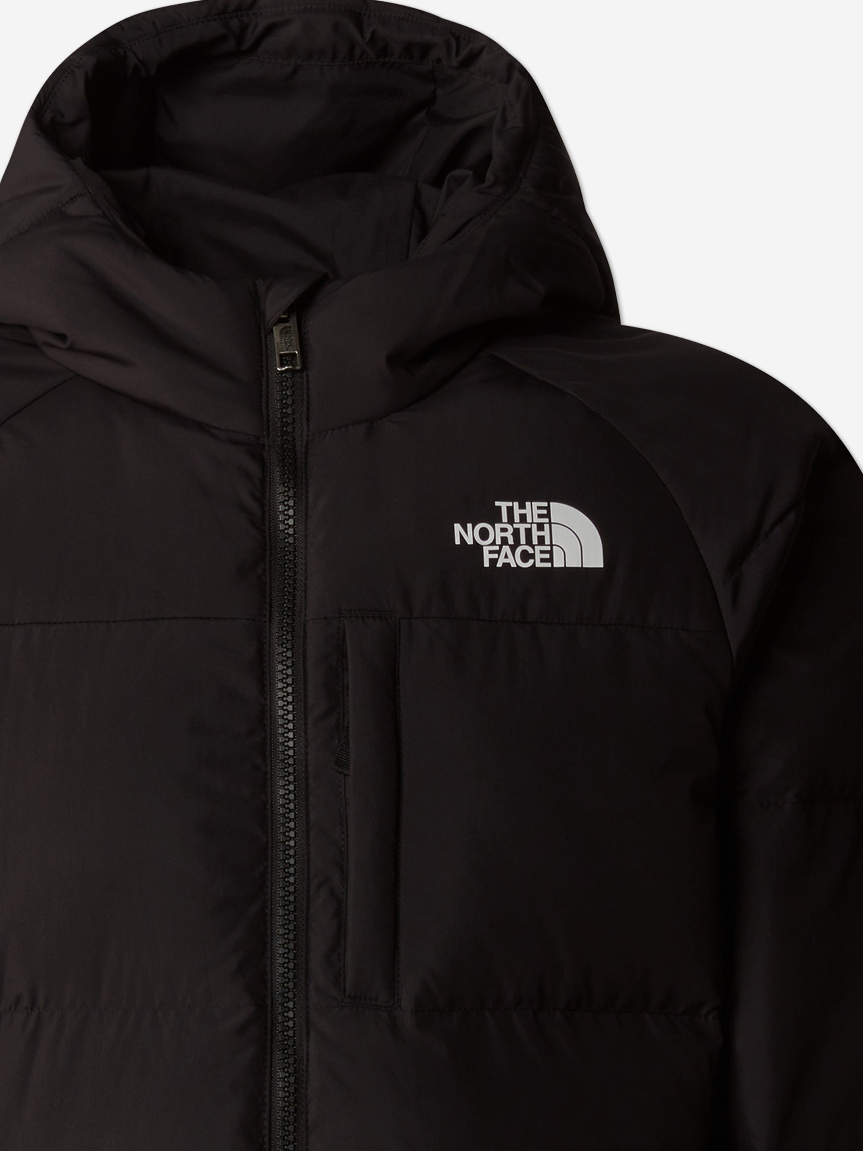 The North Face Boys North Down Hooded Jacket in Black