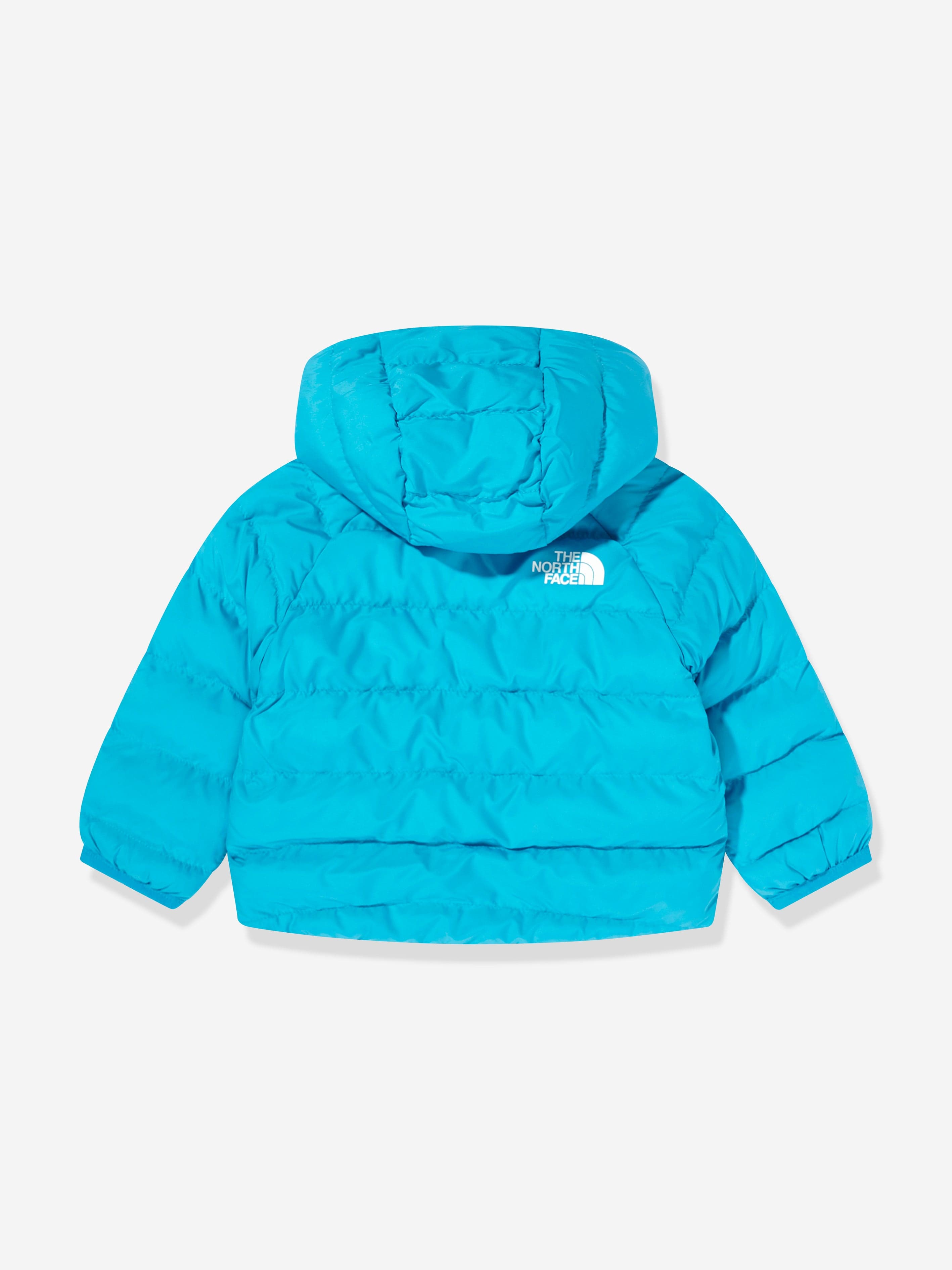 The North Face Baby Reversible Perrito Hooded Jacket in Blue