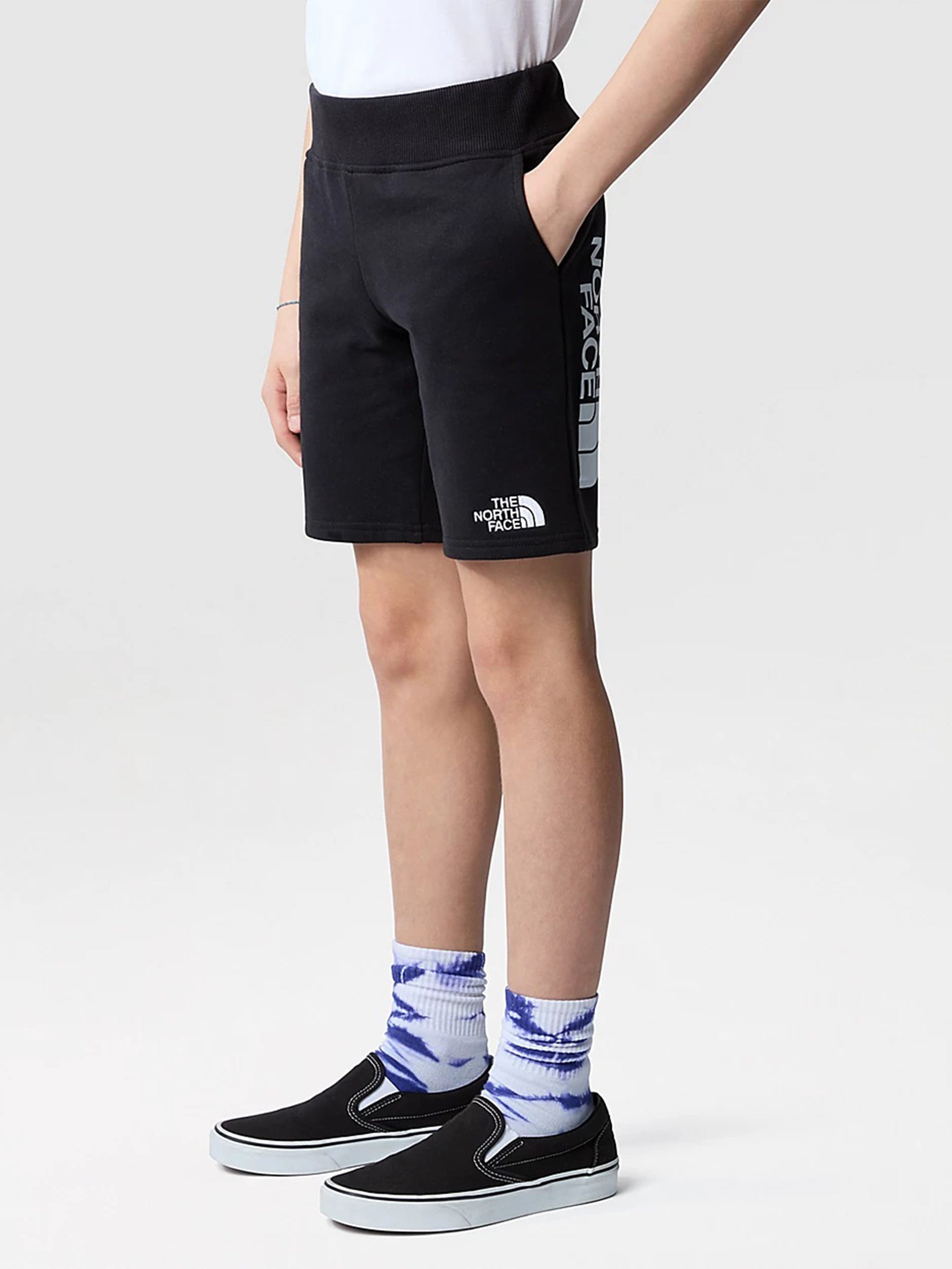 The North Face Boys Cotton Shorts in Black