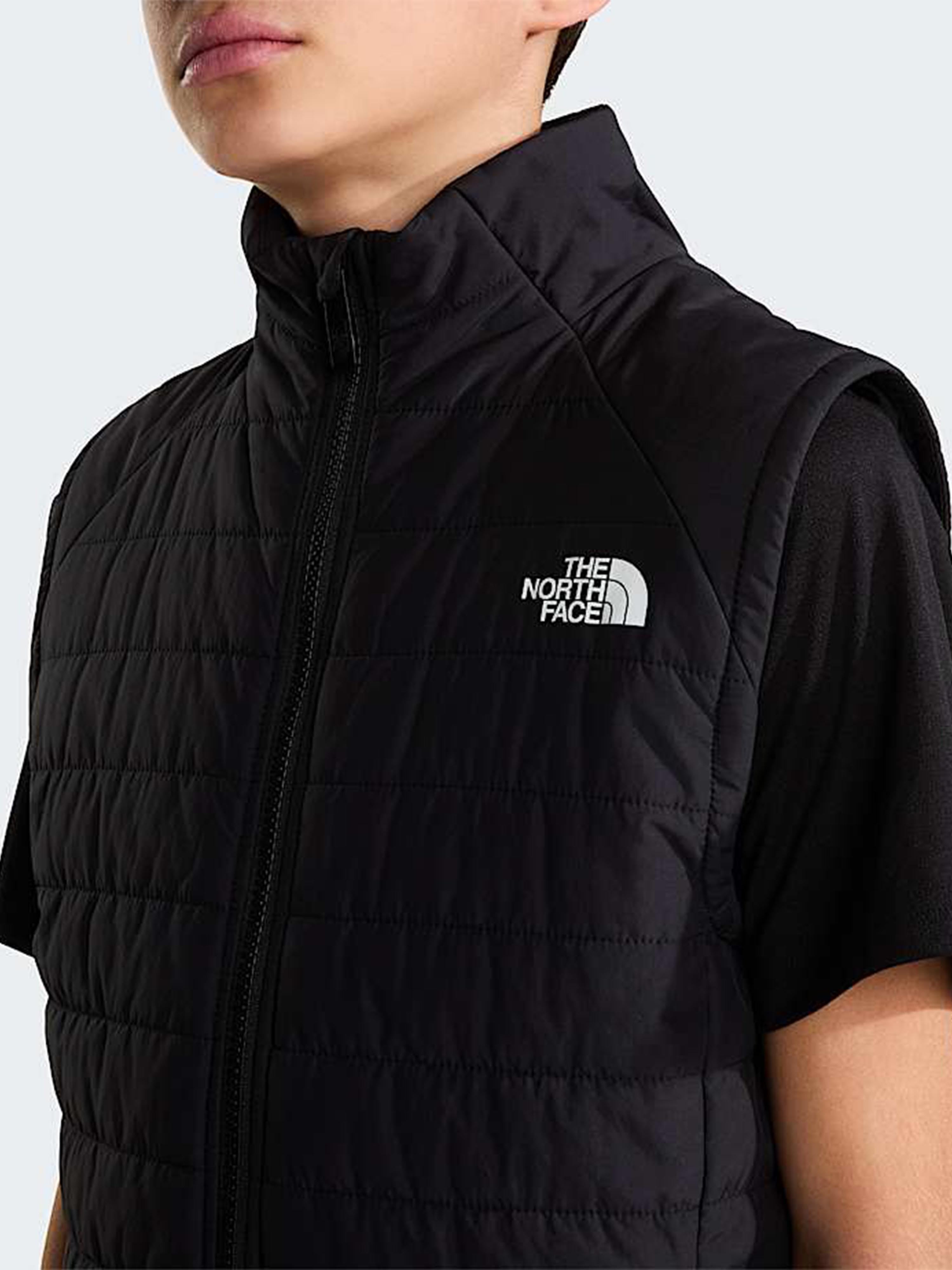 The North Face Boys Never Stop Gilet in Black