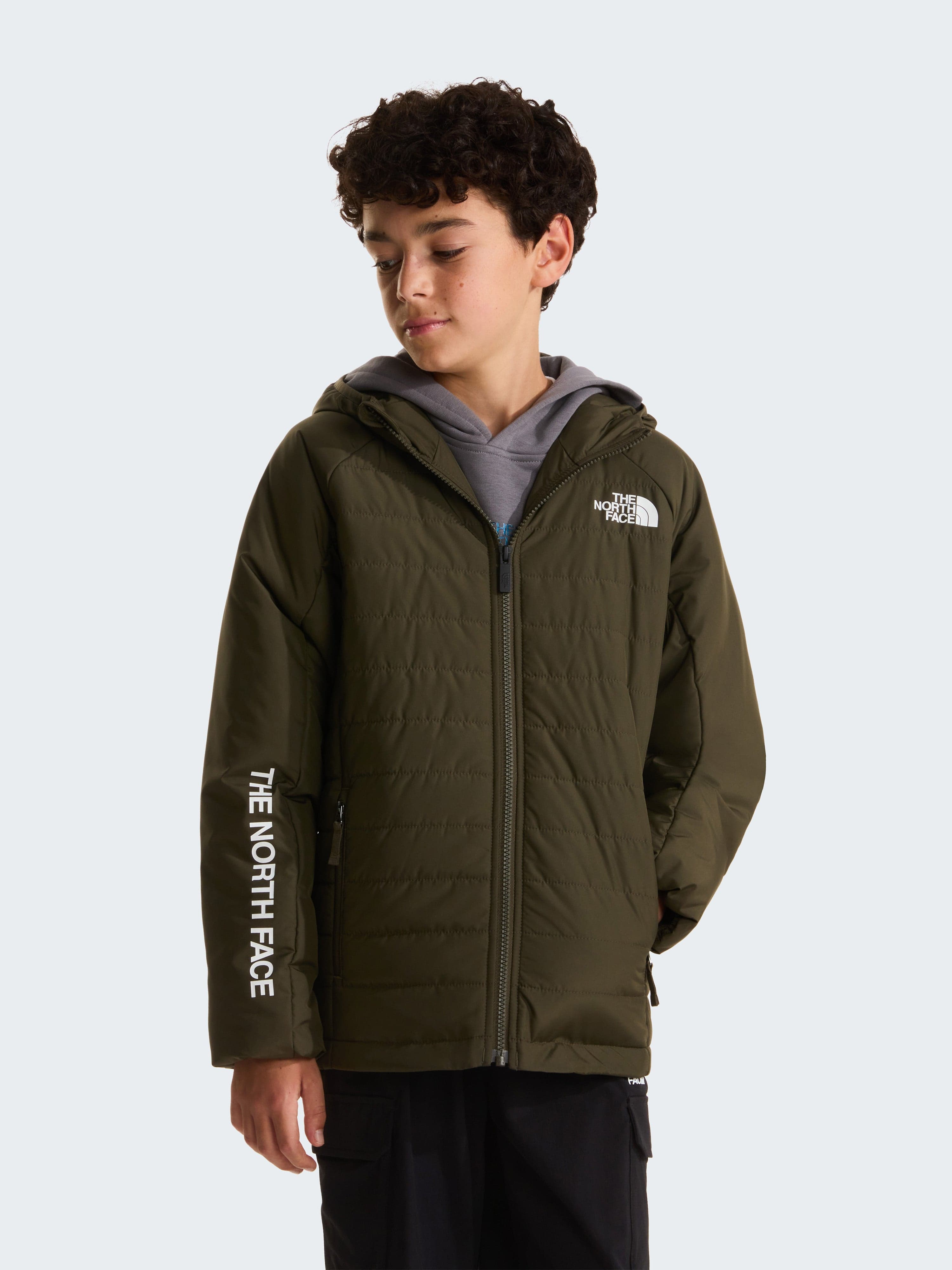 The North Face Boys Never Stop Synthetic Jacket in Green