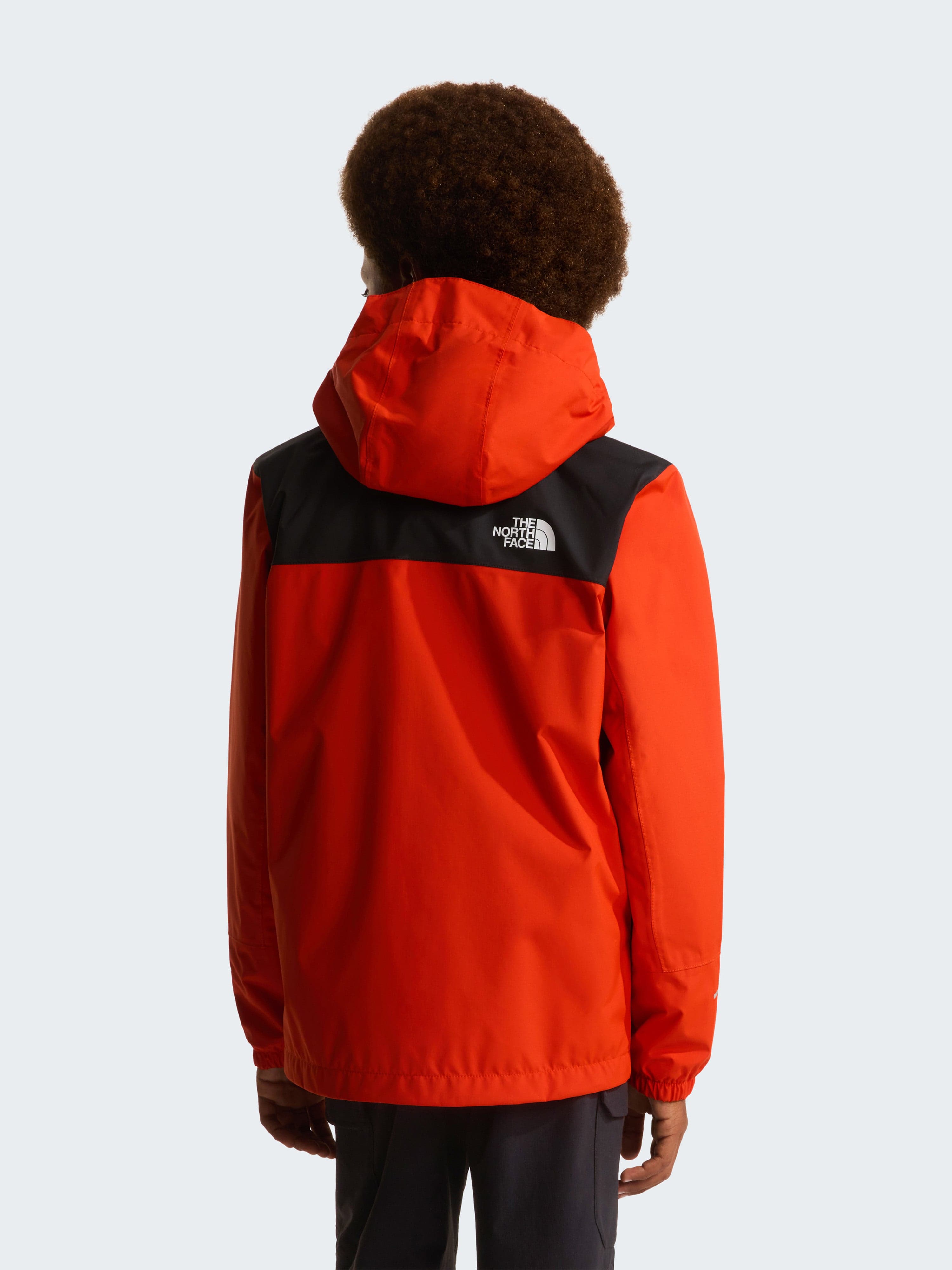 The North Face Boys Antora Rain Jacket in Red
