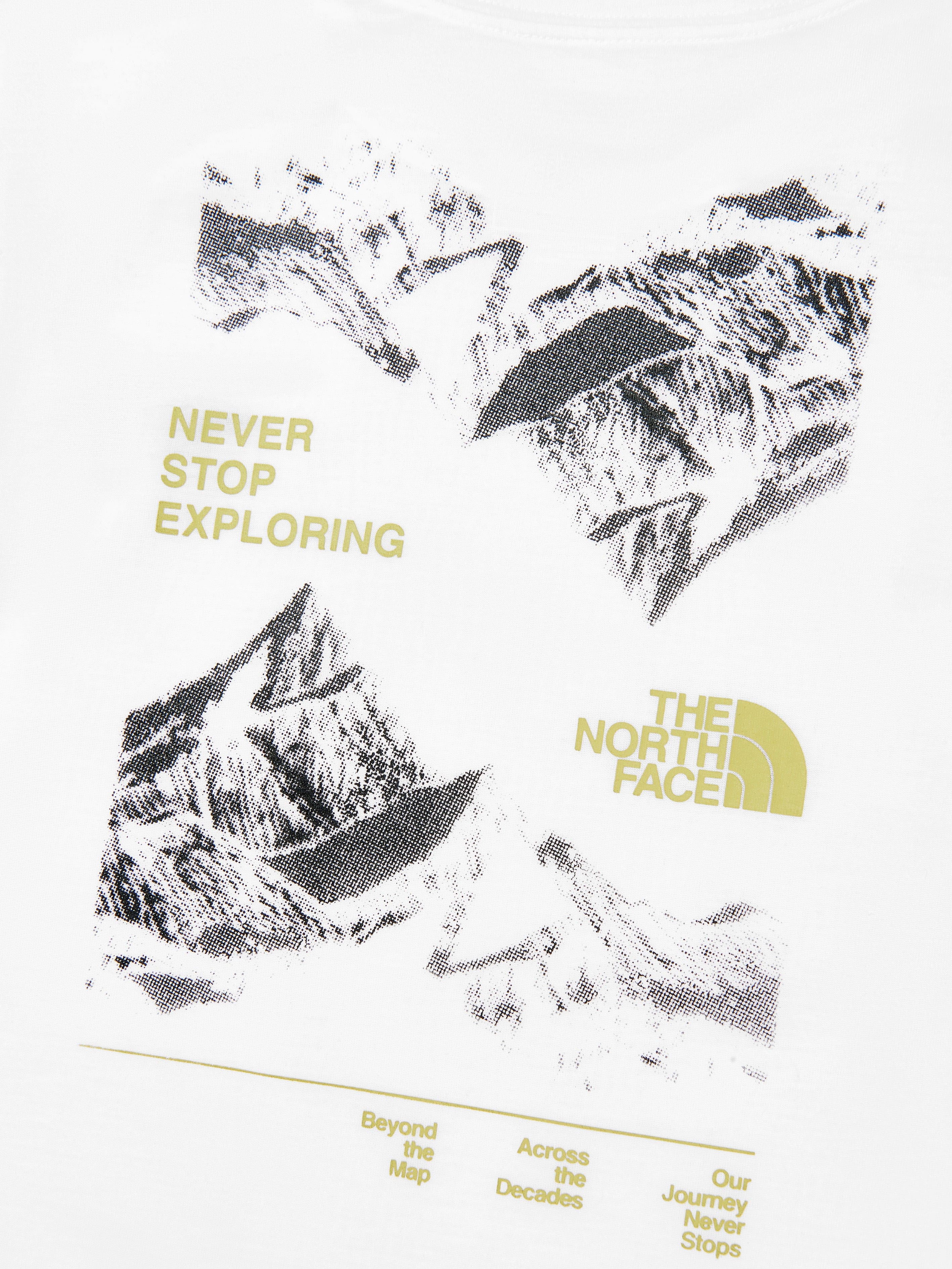 The North Face Boys Foundation Mount T-Shirt in White