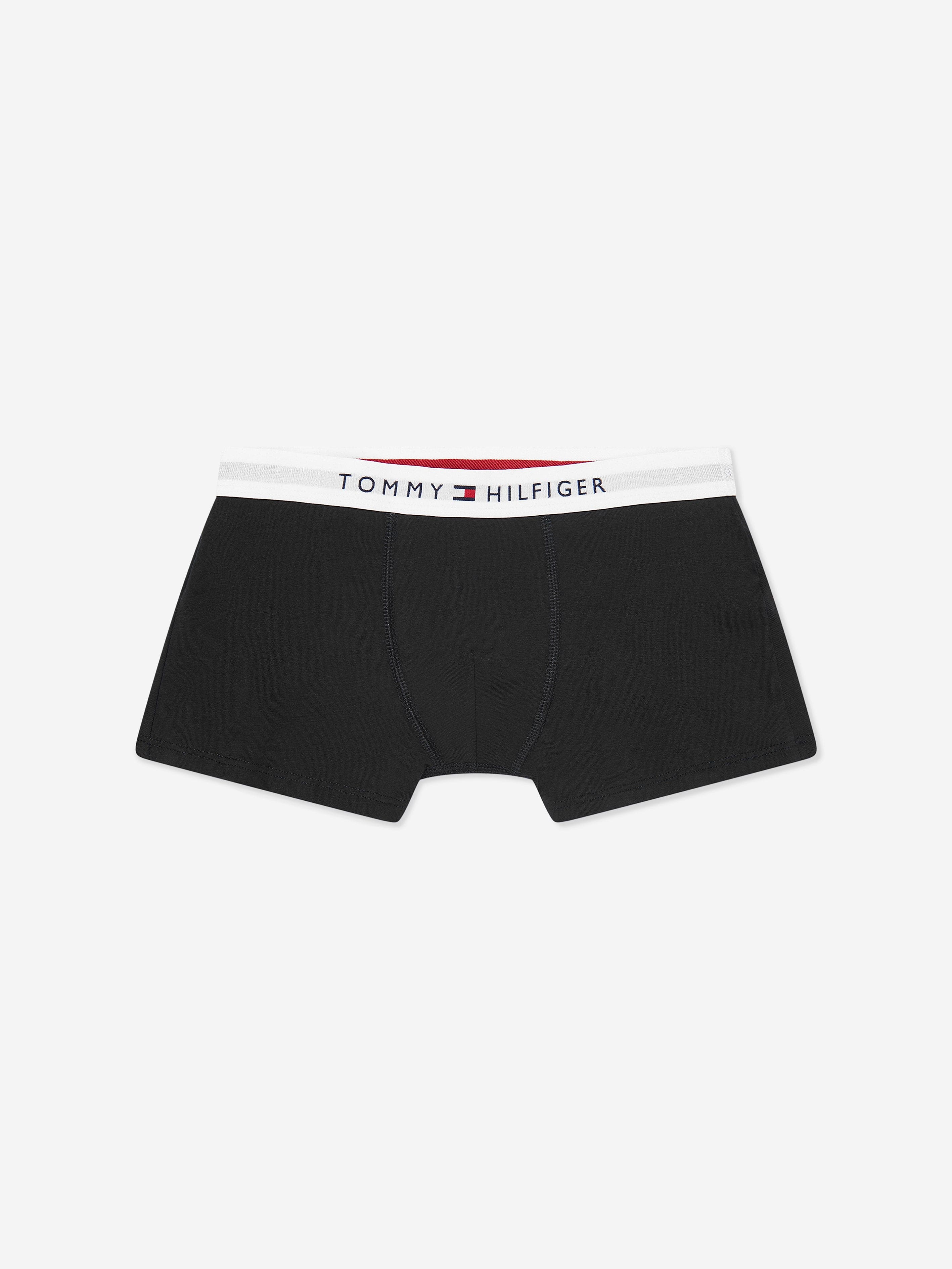 Tommy Hilfiger Boys 2 Pack Boxer Shorts Set in White