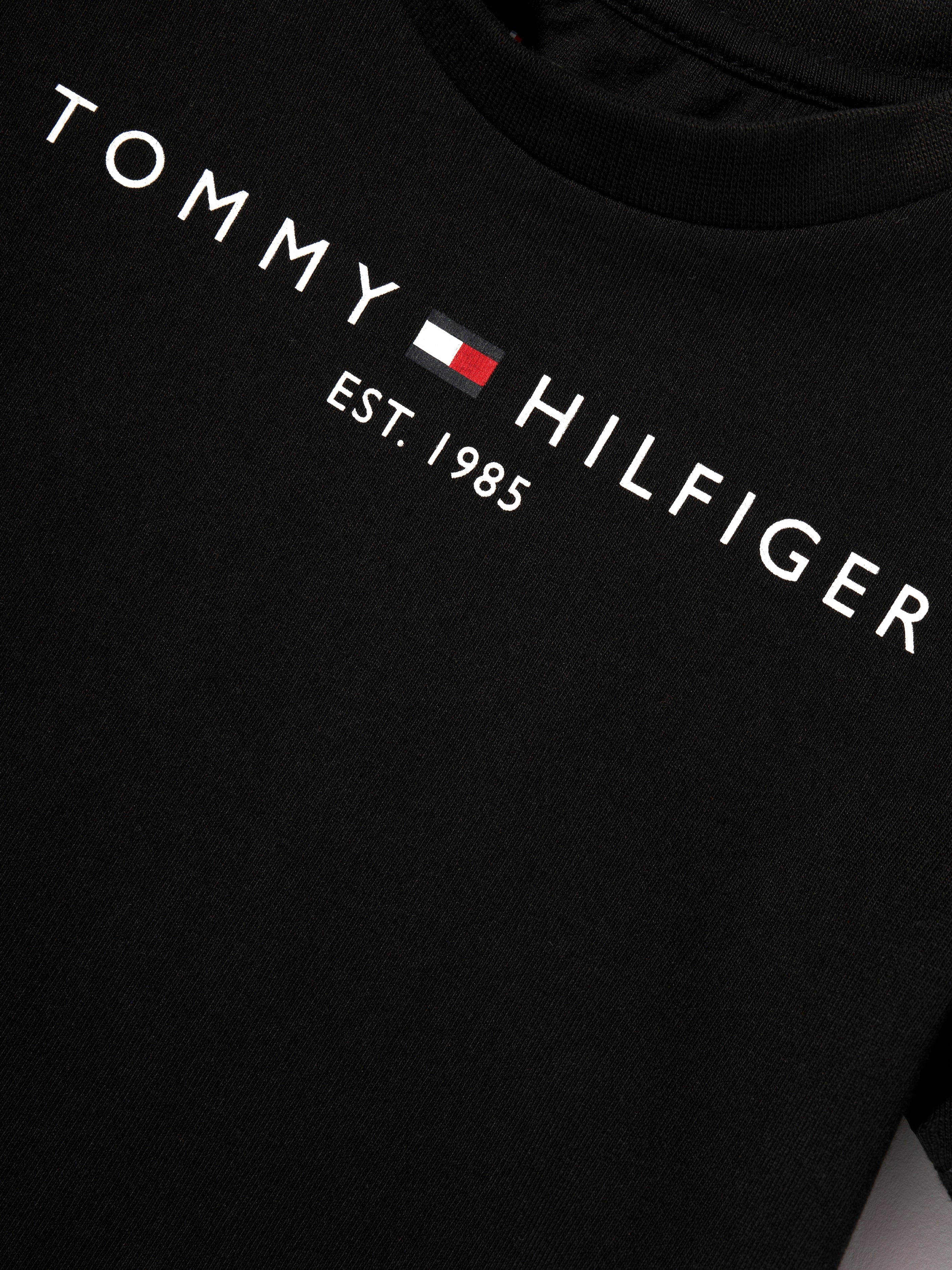 Tommy Hilfiger Baby Essential Logo T-Shirt in Black