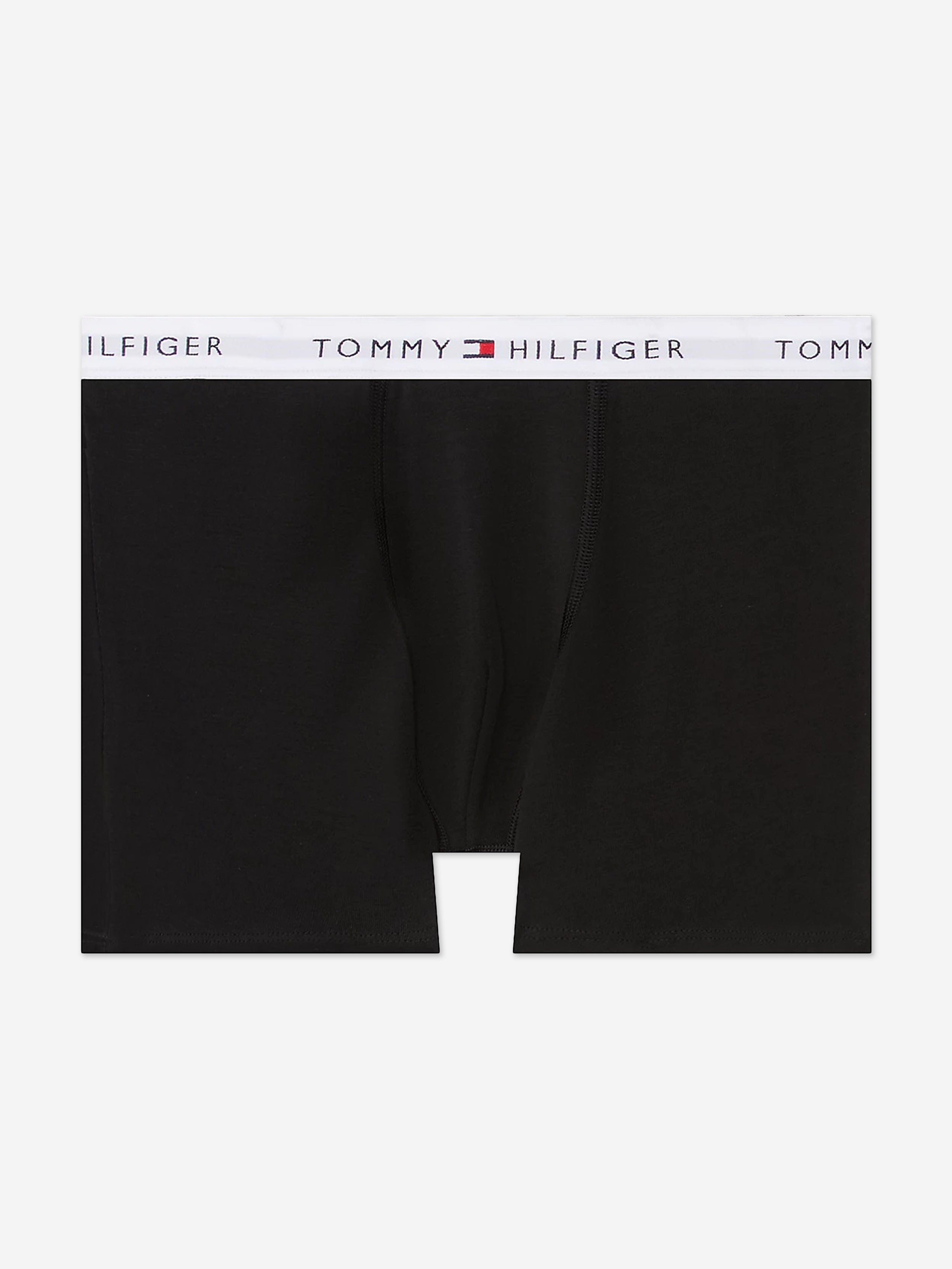 Tommy Hilfiger Boys 2 Pack Boxer Shorts Set in Black