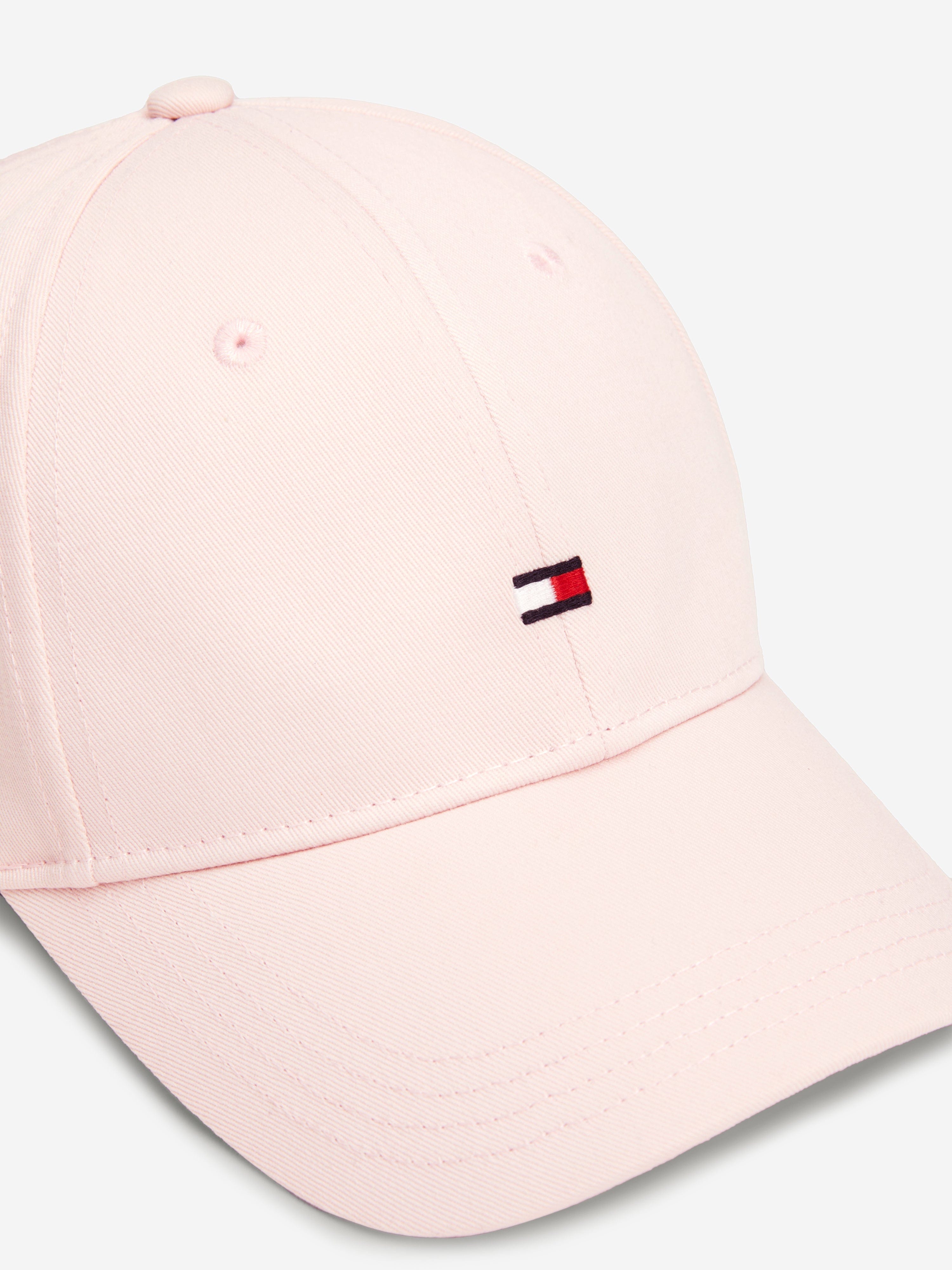 Tommy Hilfiger Girls Small Flag Logo Cap in Pink