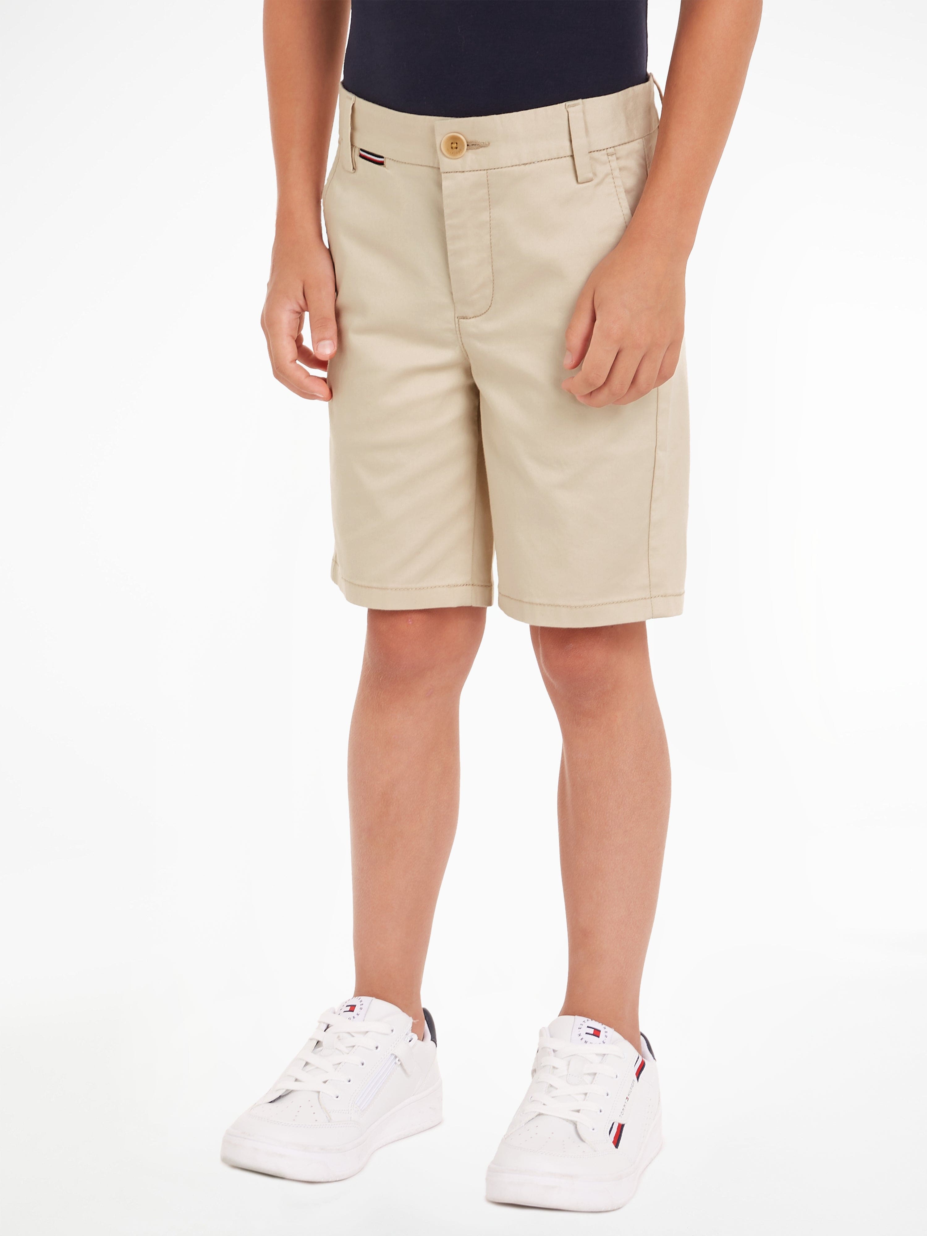 Tommy Hilfiger Boys 1985 Chino Shorts in Beige