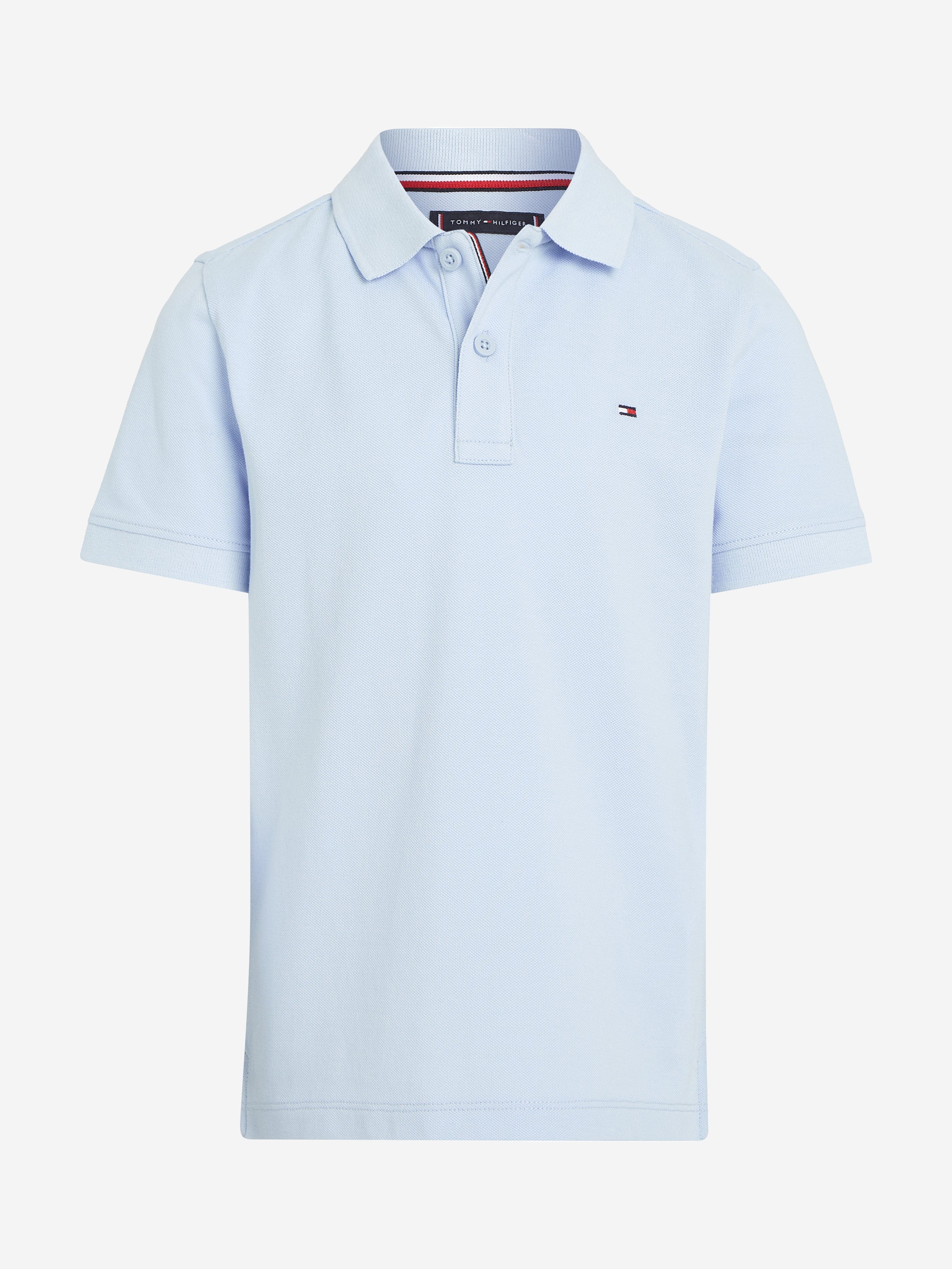 Tommy Hilfiger Boys Flag Polo Shirt in Blue