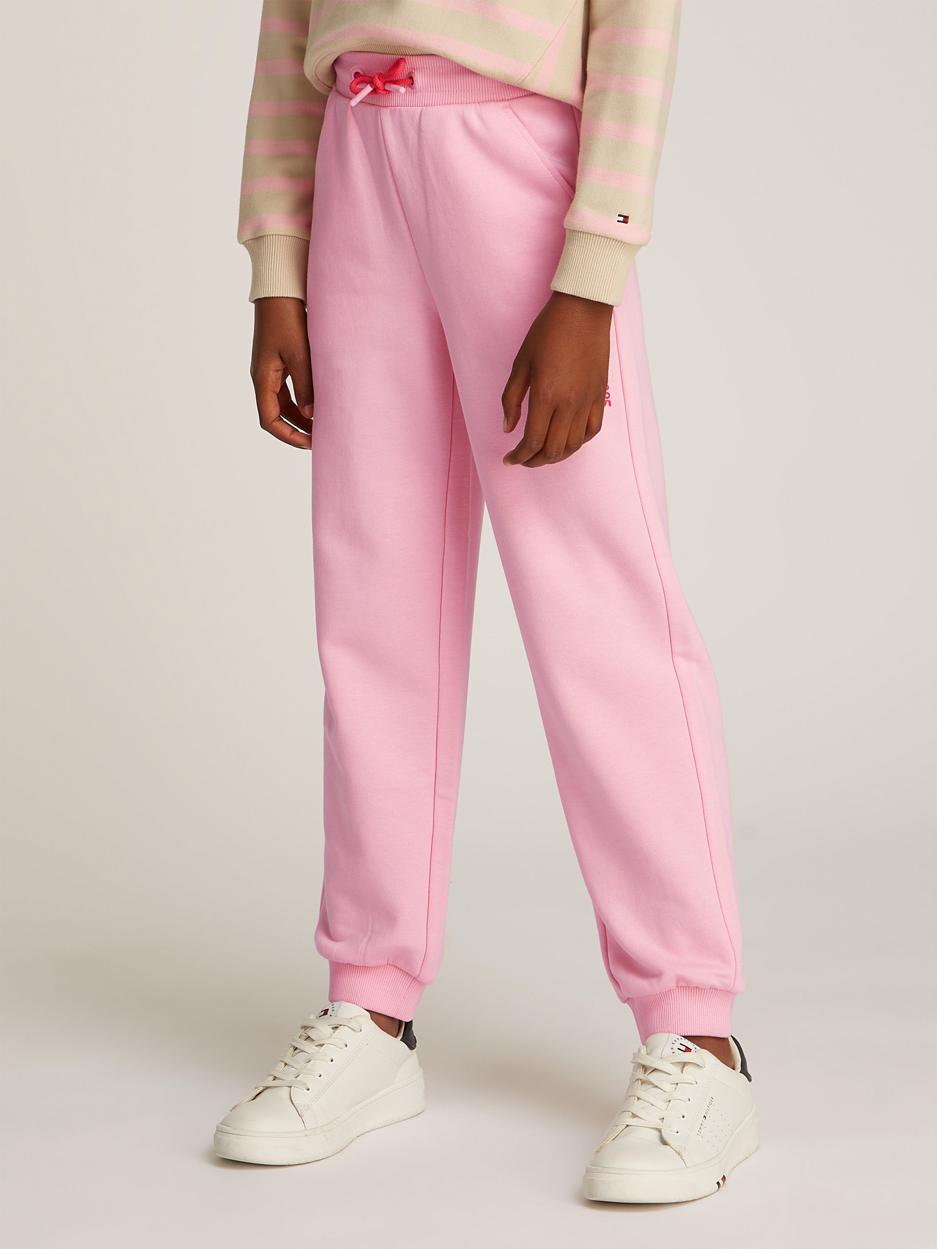 Tommy Hilfiger Girls New York Joggers in Pink