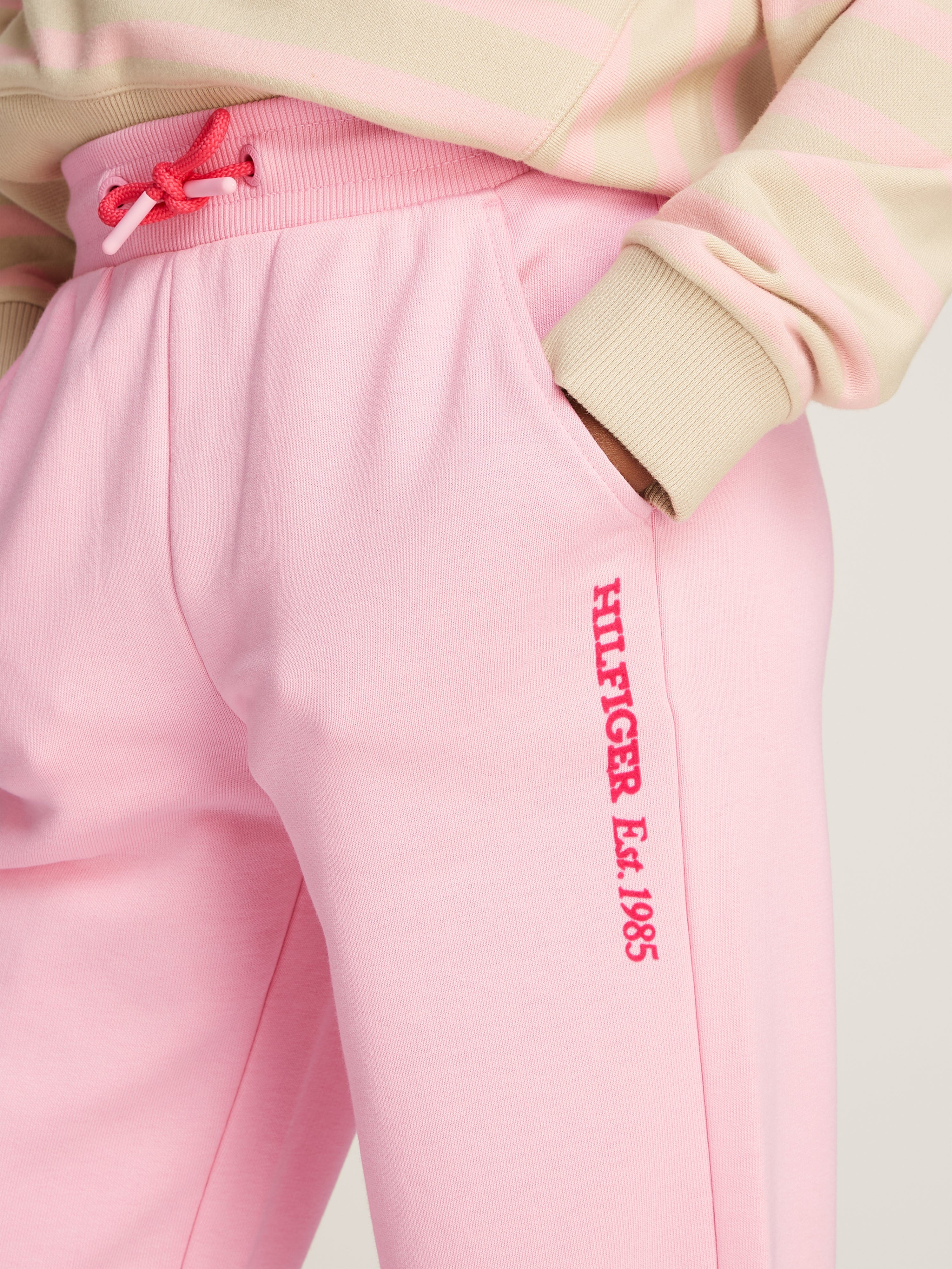 Tommy Hilfiger Girls New York Joggers in Pink