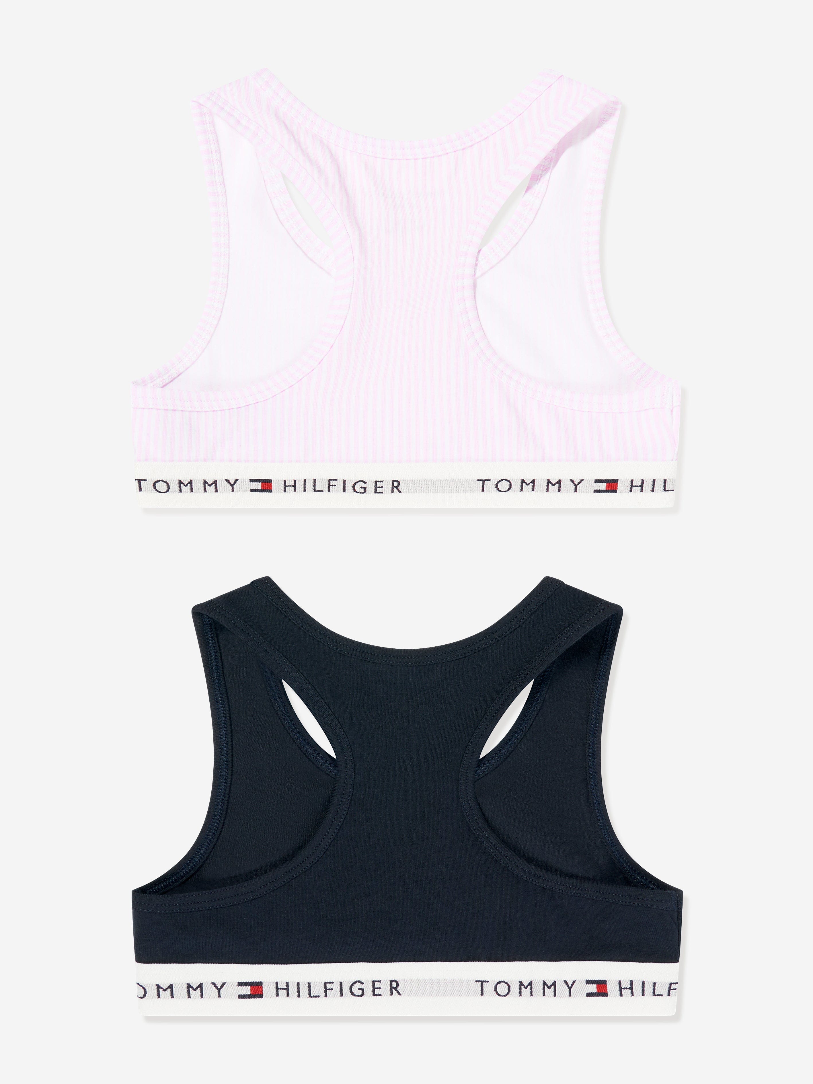 Tommy Hilfiger Girls 2 Pack Bralette Set in Multicolour