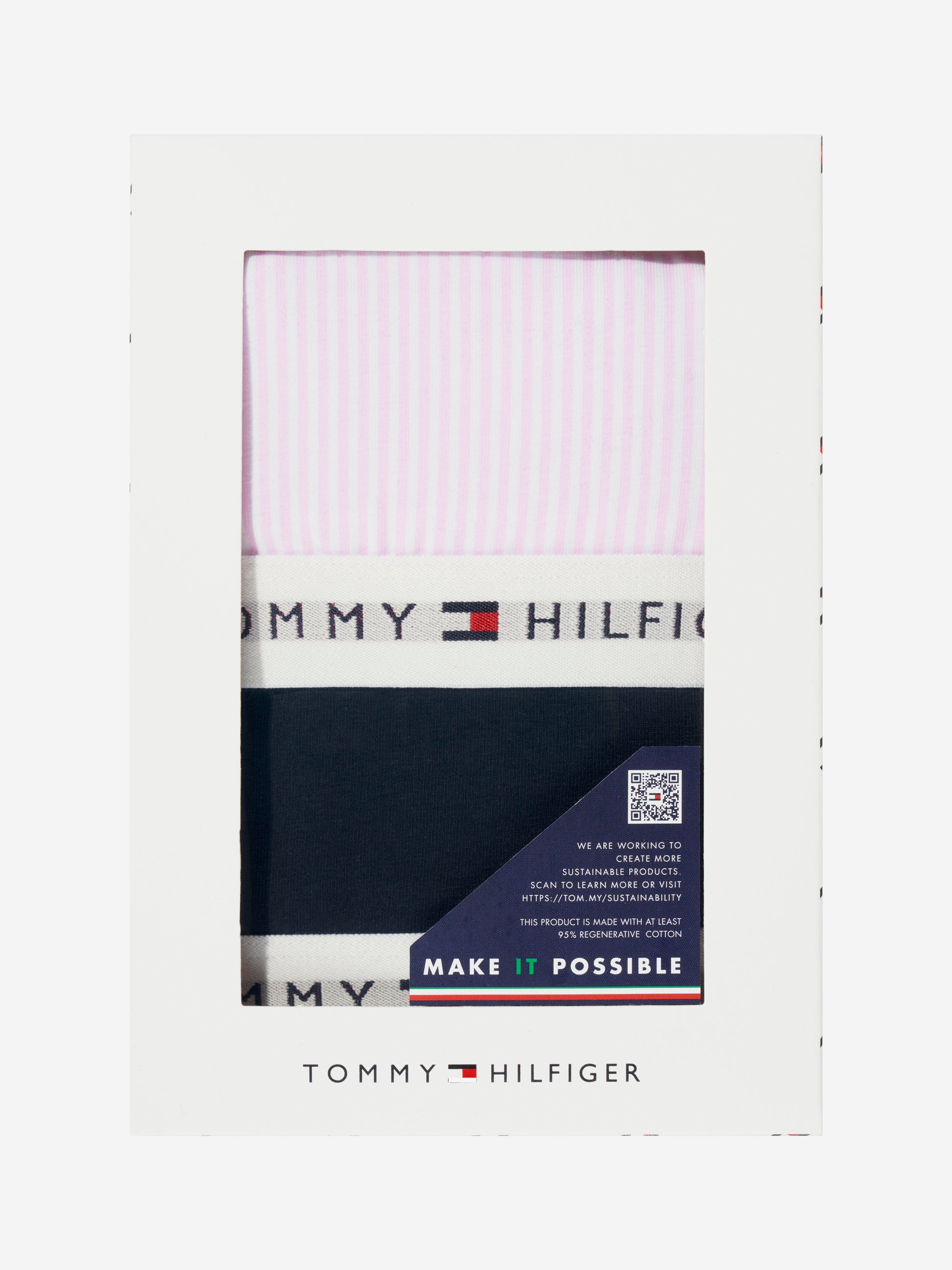 Tommy Hilfiger Girls 2 Pack Bralette Set in Multicolour