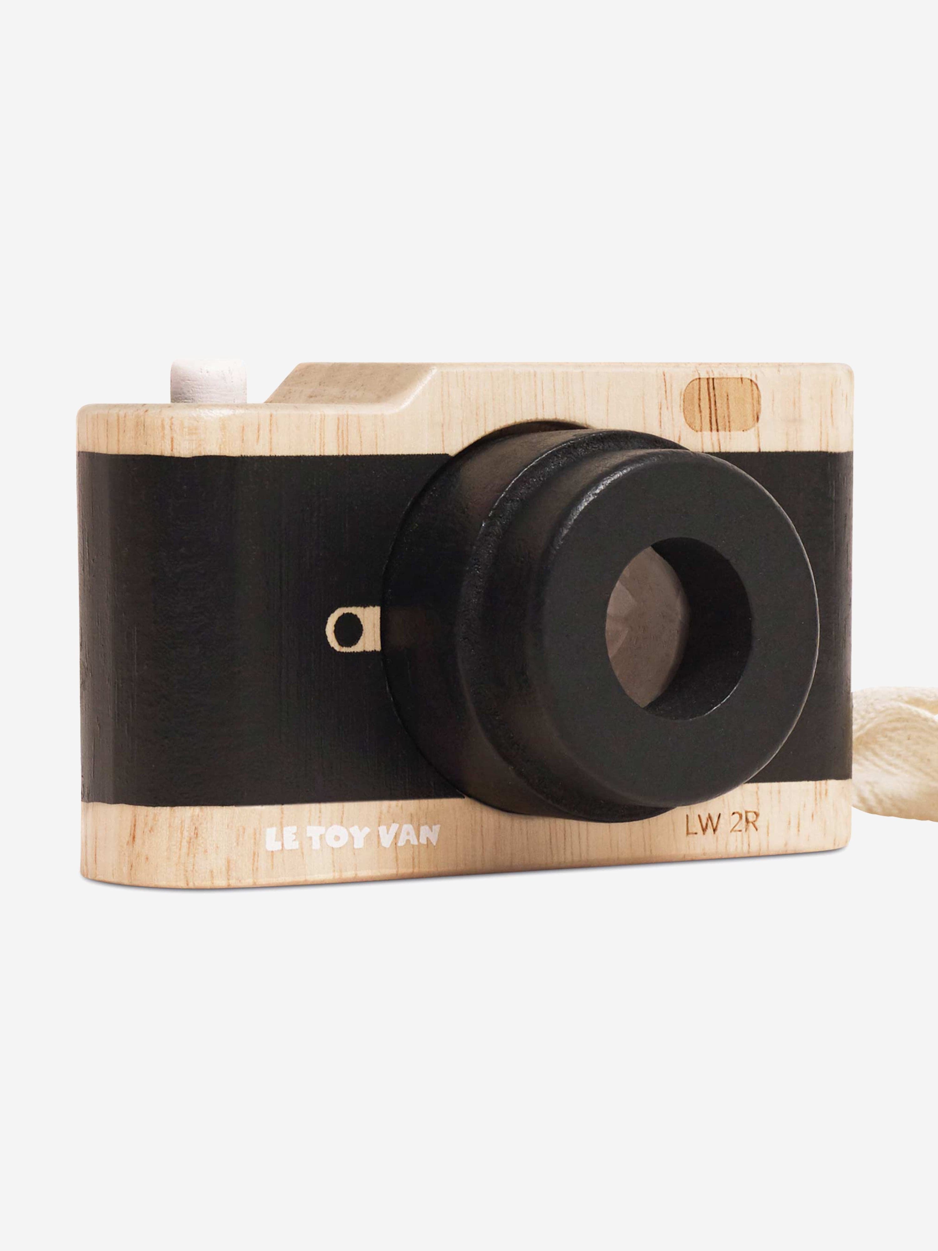 Le Toy Van Wooden Retro Camera (W:13 x D:8 x H:15cm)