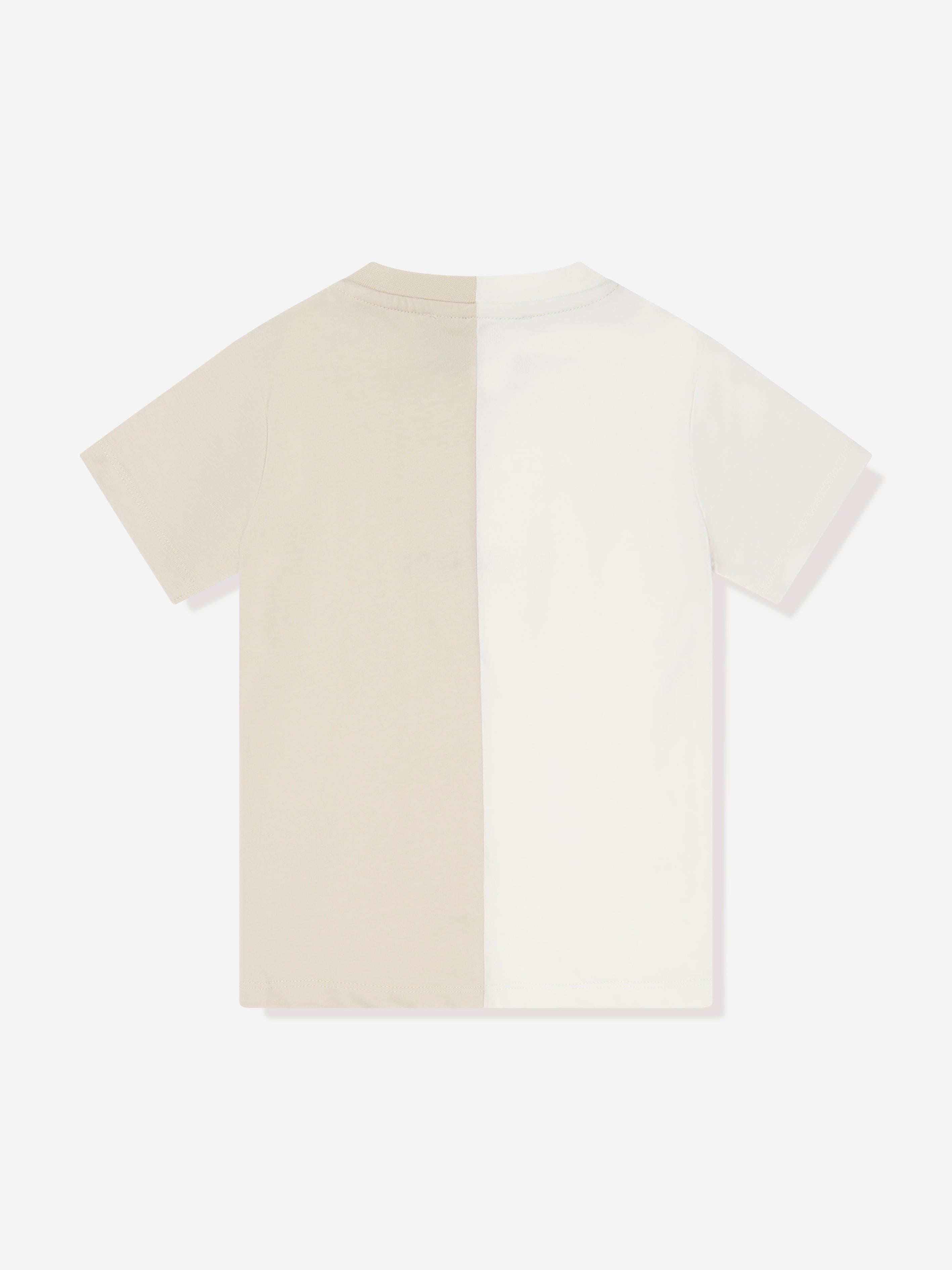 Trussardi Boys Kawil T-Shirt in Ivory