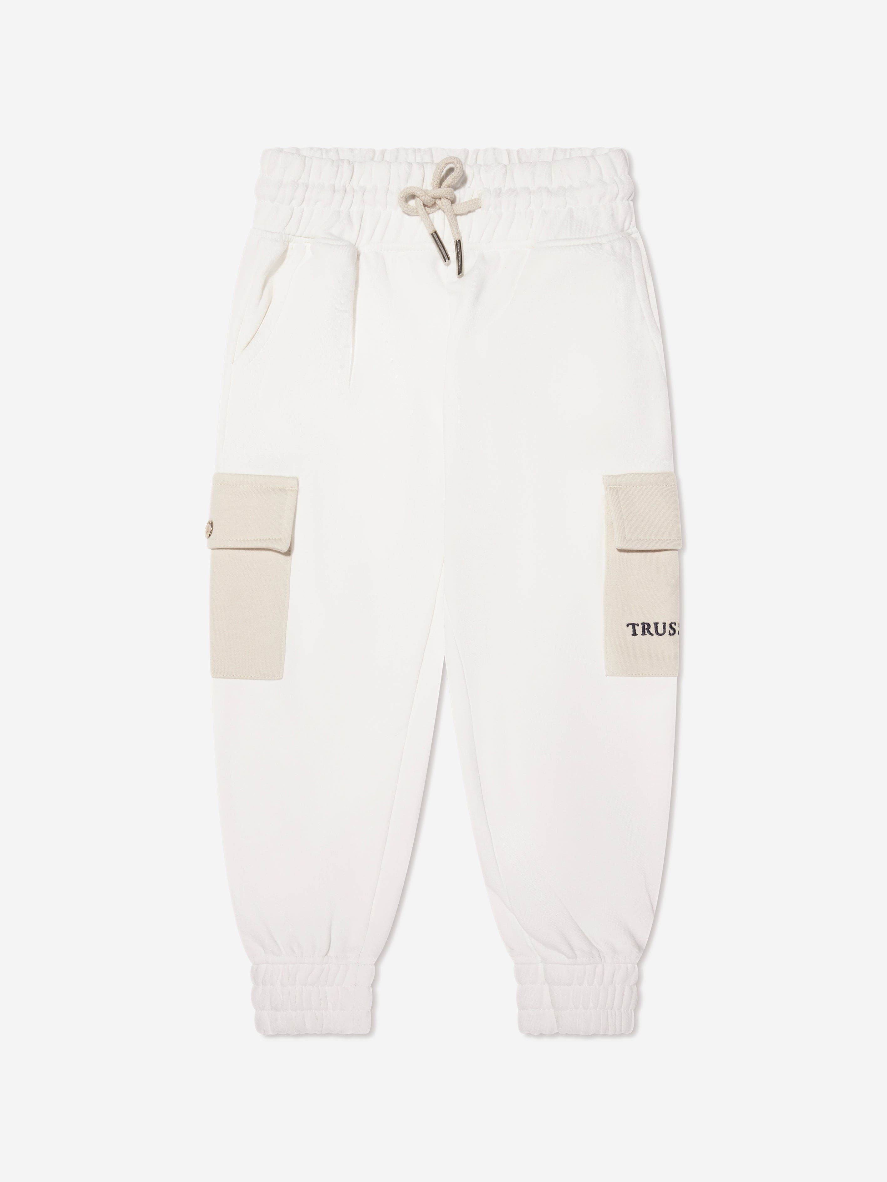 Trussardi Boys Umati Joggers in Ivory