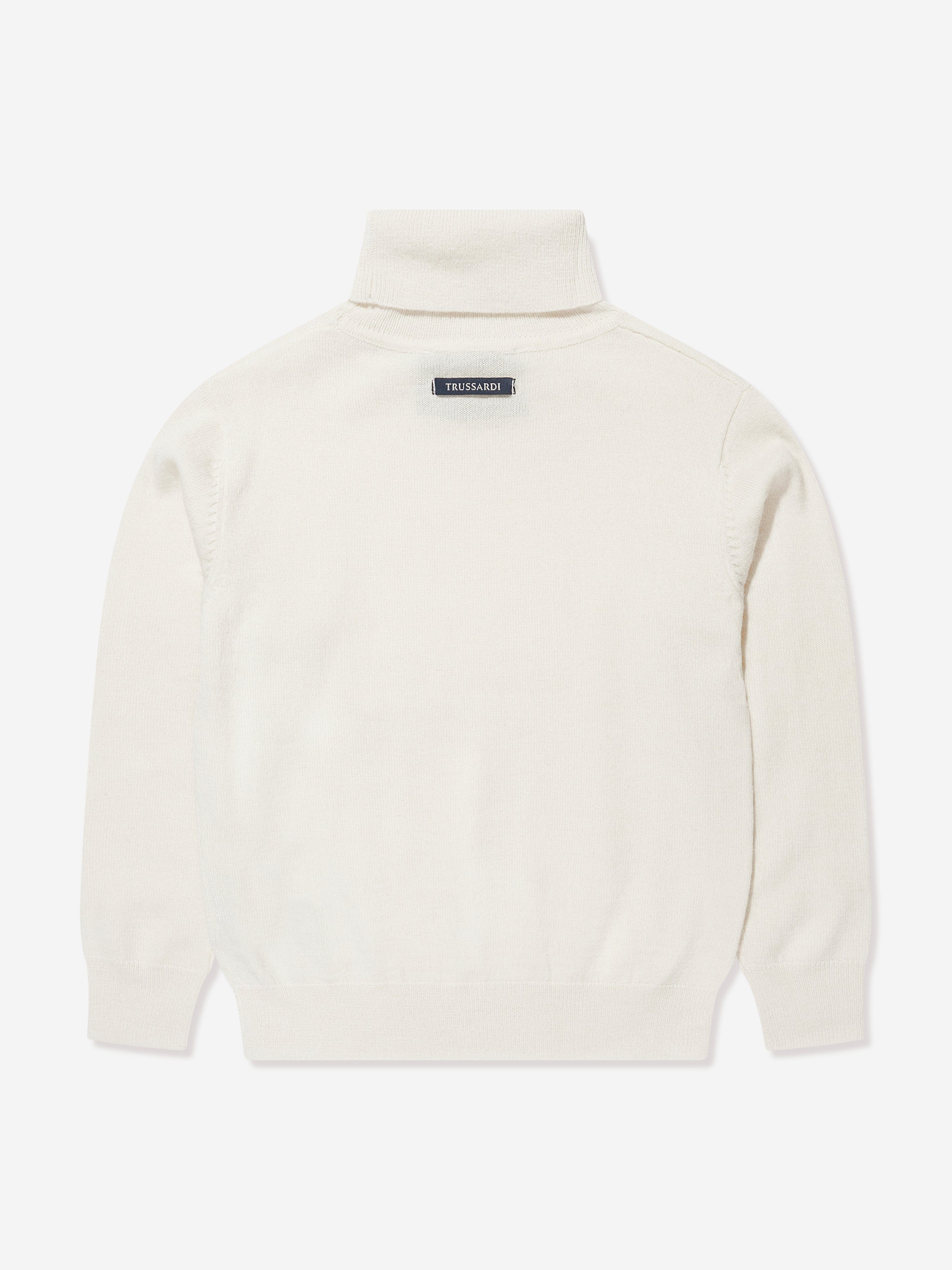 Trussardi Boys Kurah Sweater in Ivory