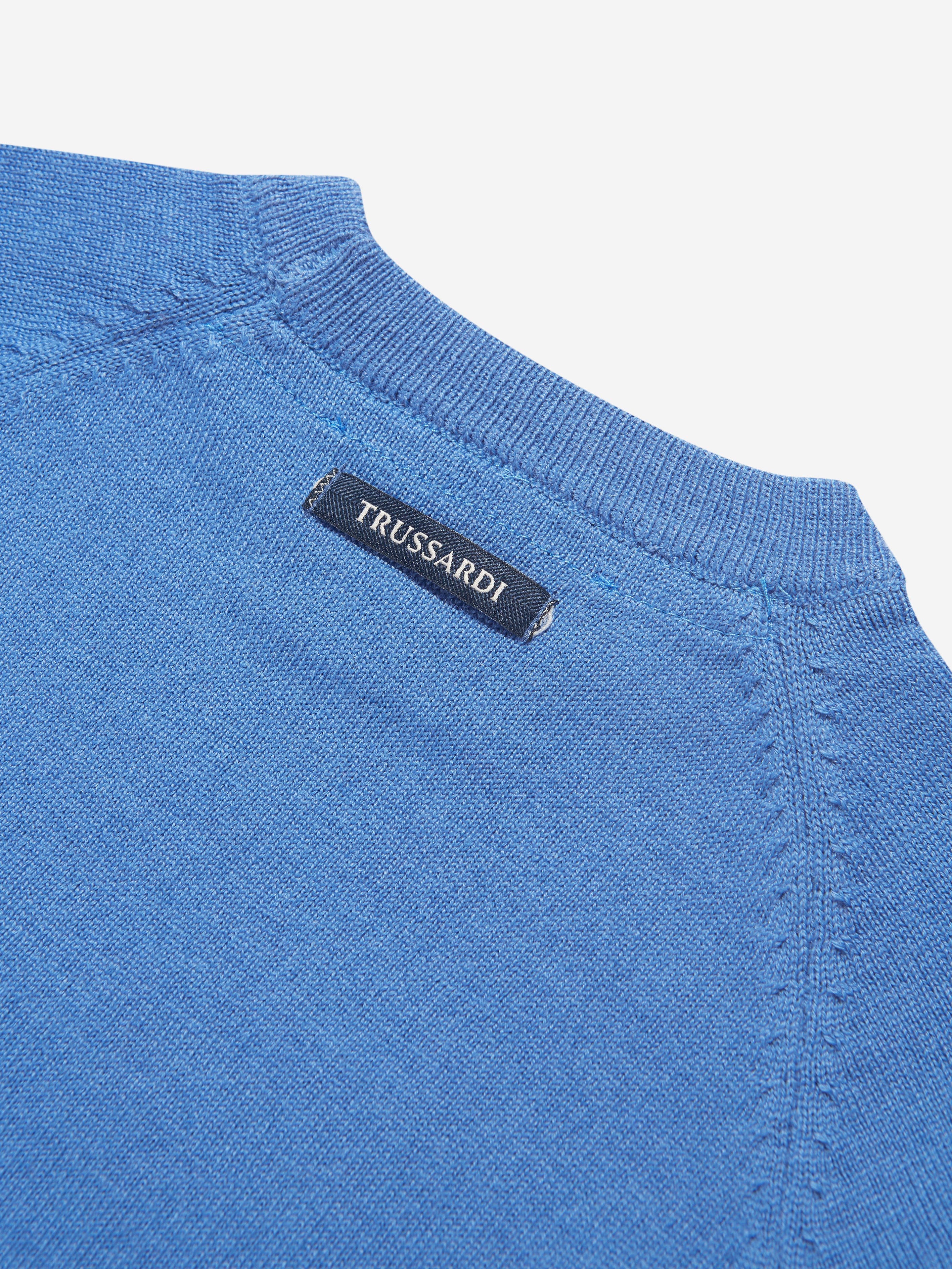 Trussardi Boys Hershel Sweatshirt in Blue