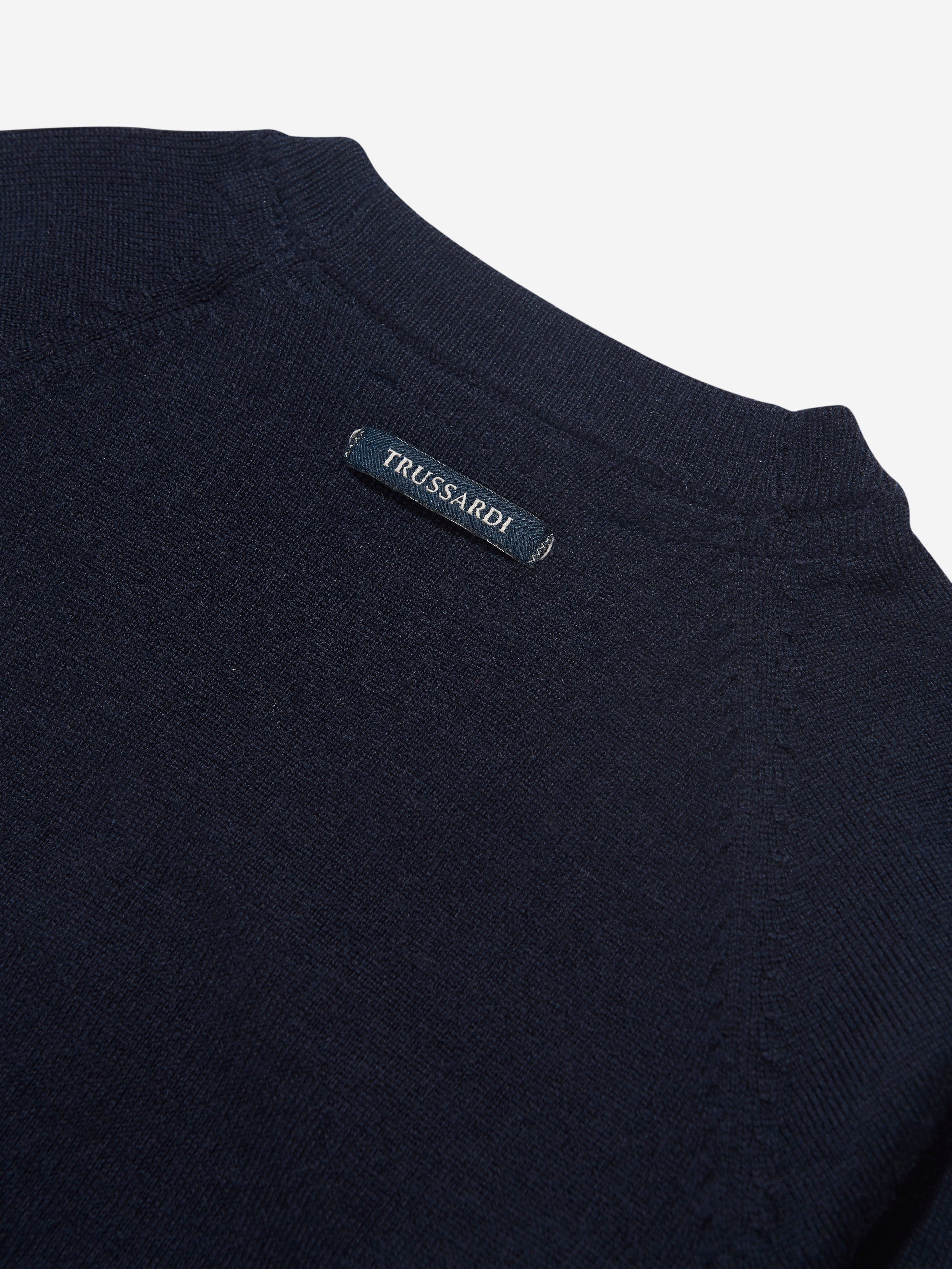 Trussardi Boys Menkent Cardigan in Navy