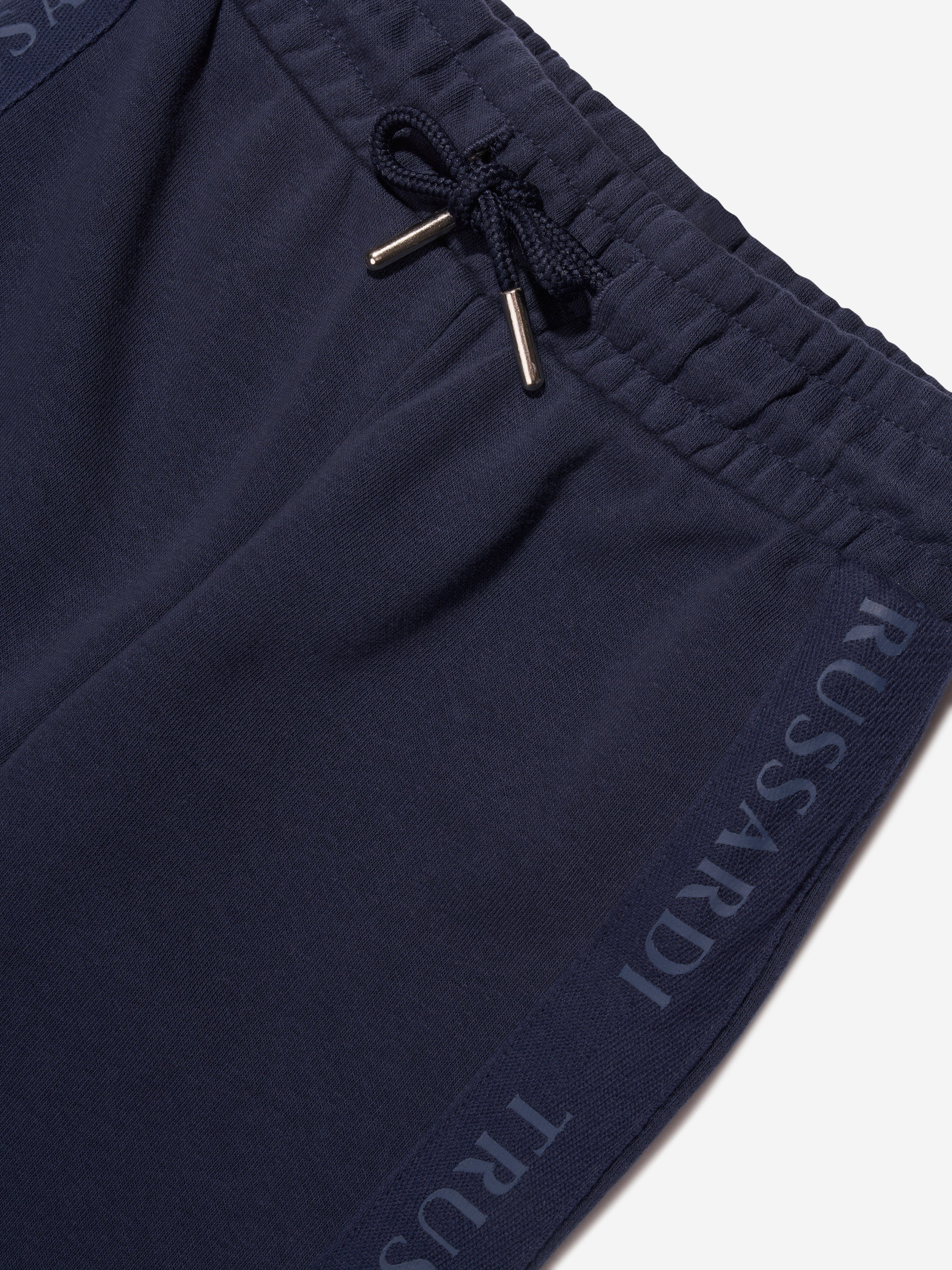 Trussardi Boys Arrakis Joggers in Navy