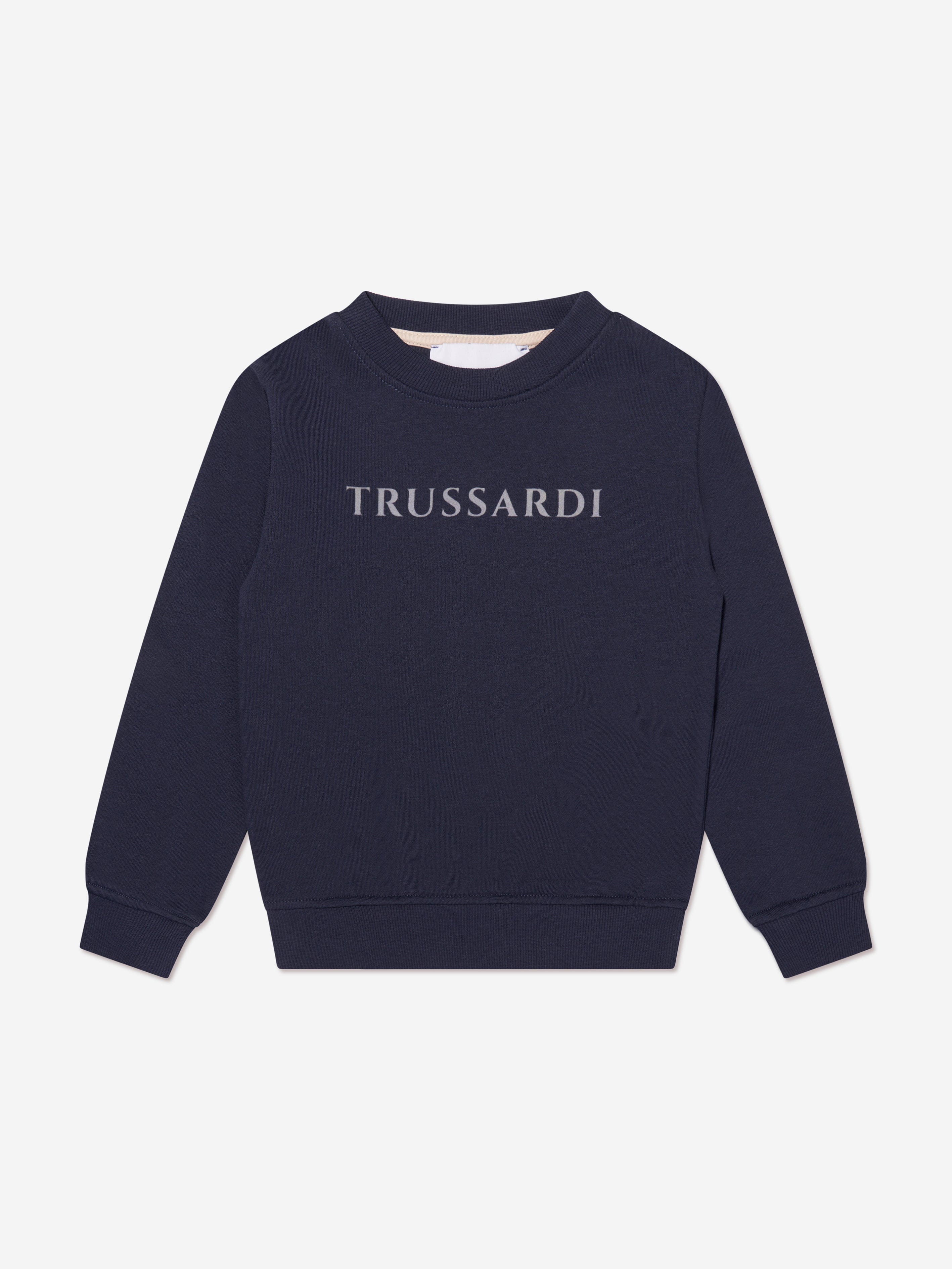 Trussardi Boys Camaz Sweatshirt in Navy