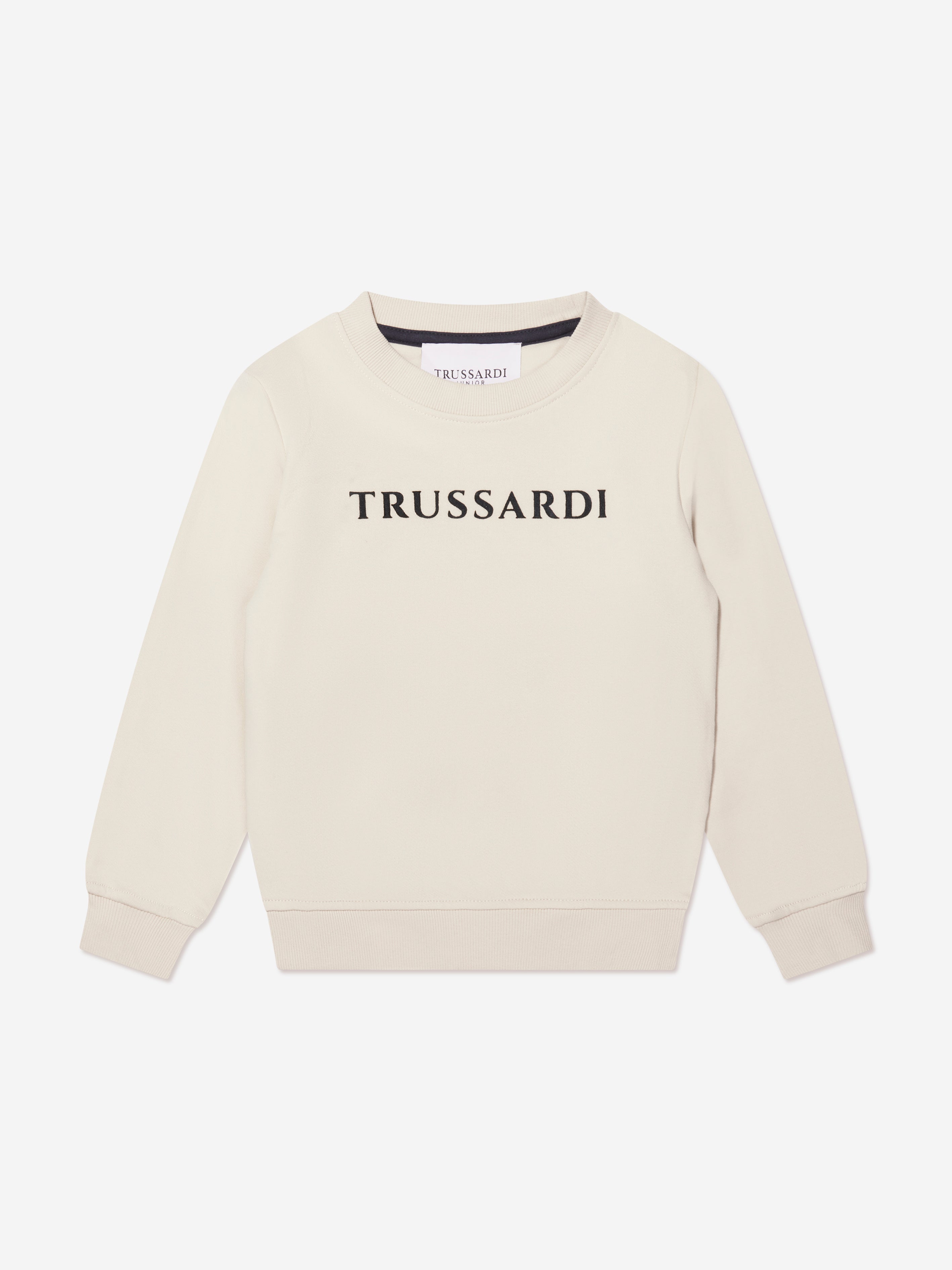 Trussardi Boys Camaz Sweatshirt in Beige