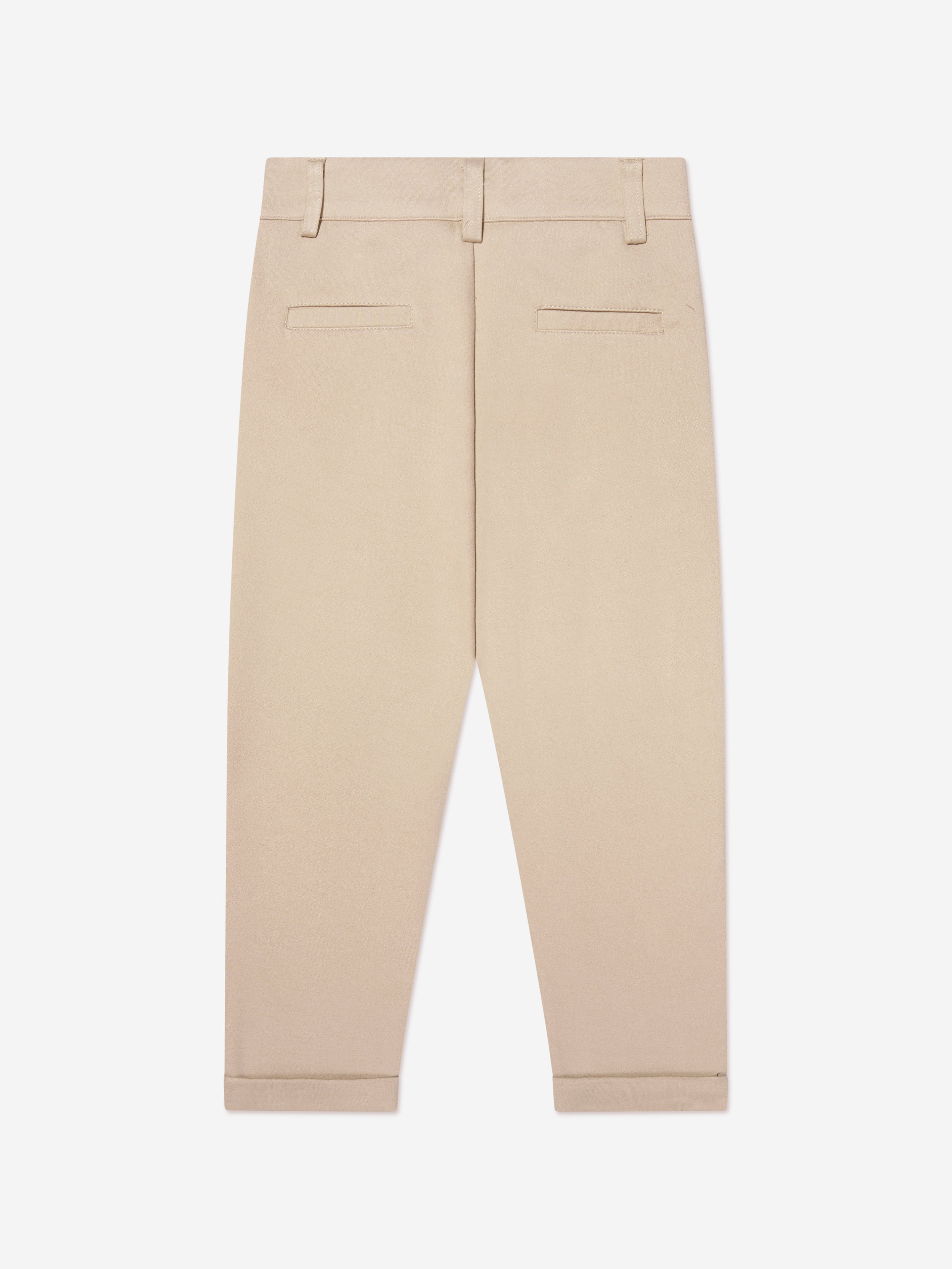 Trussardi Boys Bergil Trousers in Beige