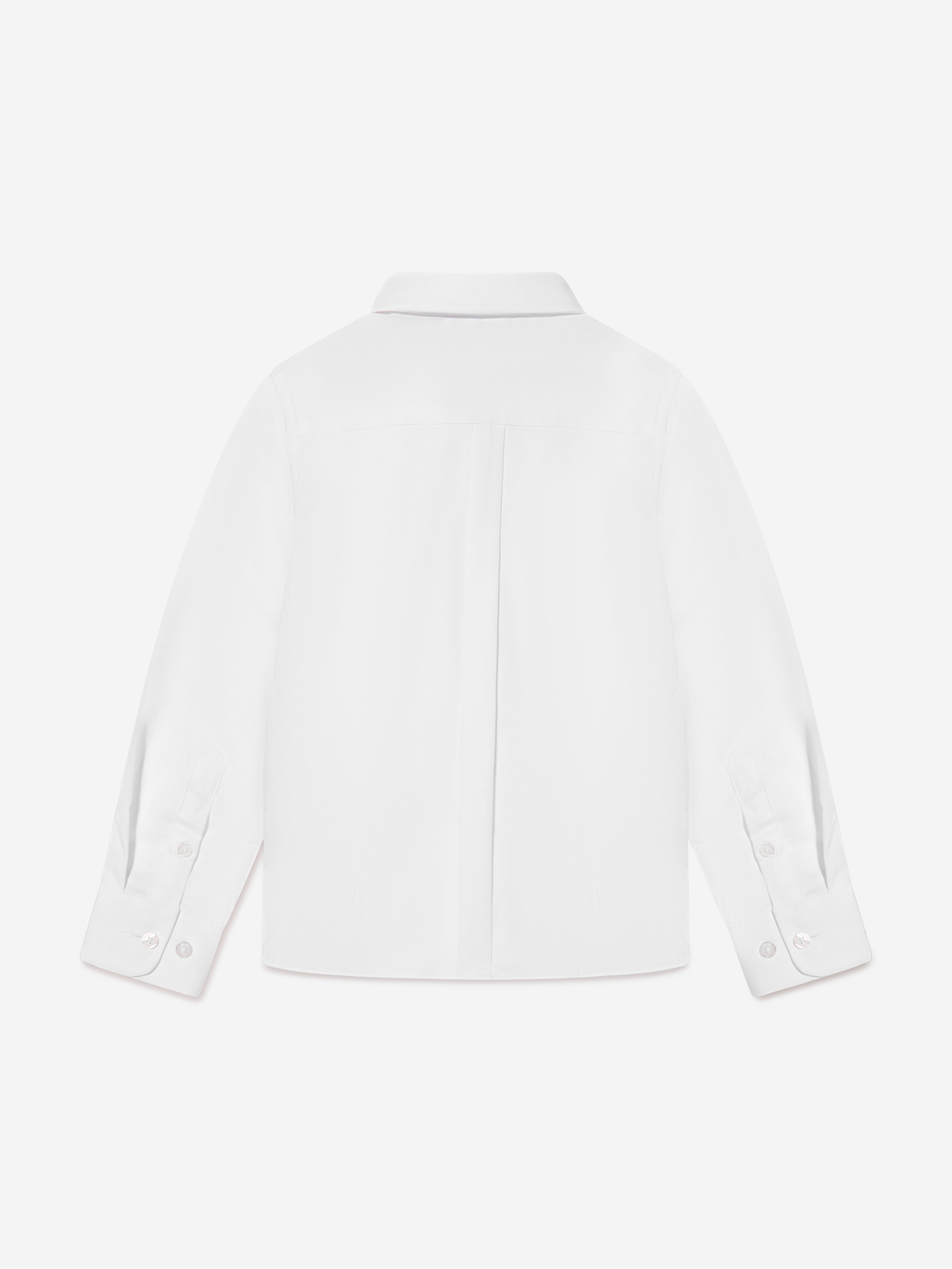 Trussardi Boys Barlog Shirt in Ivory