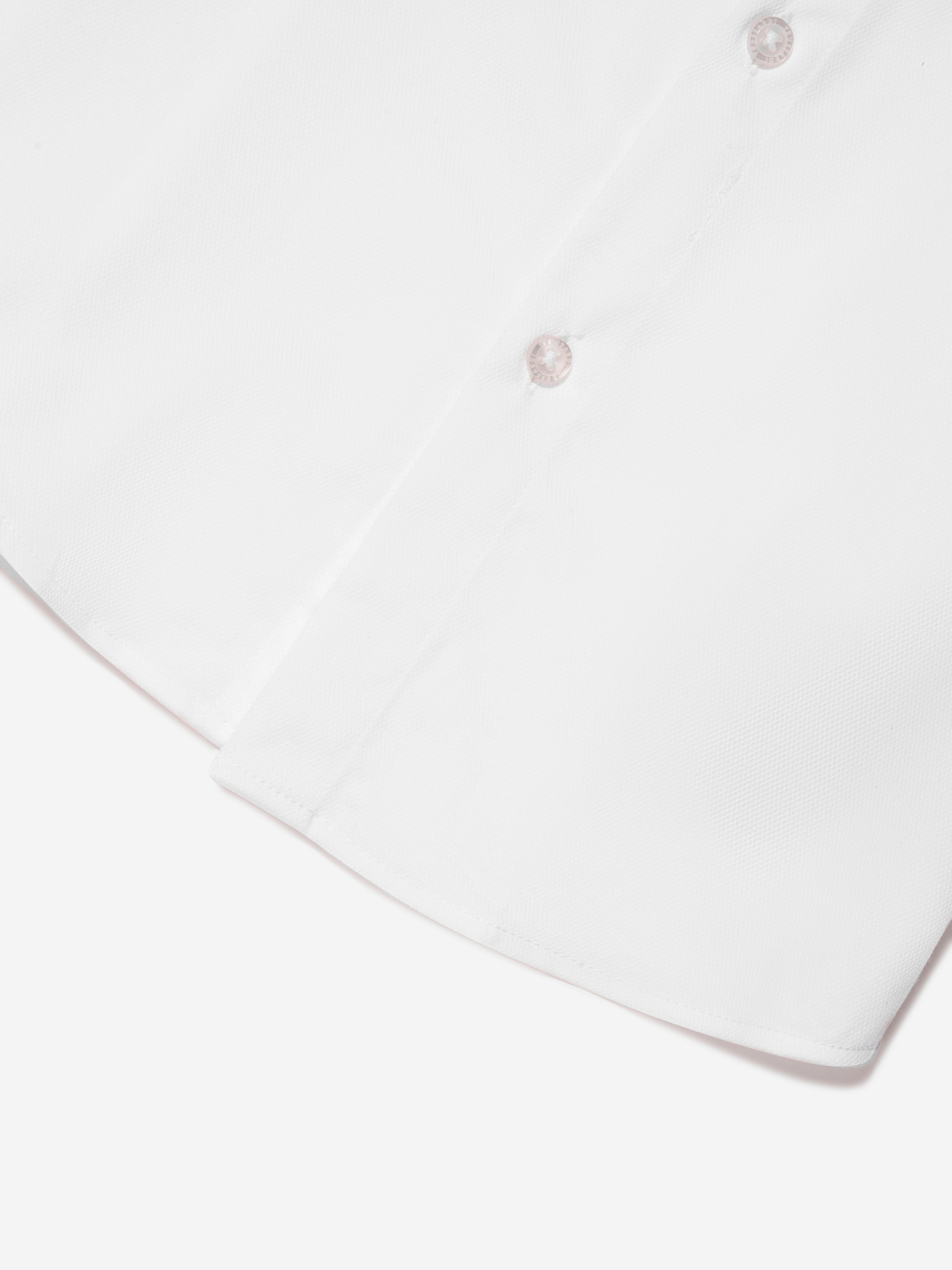 Trussardi Boys Barlog Shirt in Ivory