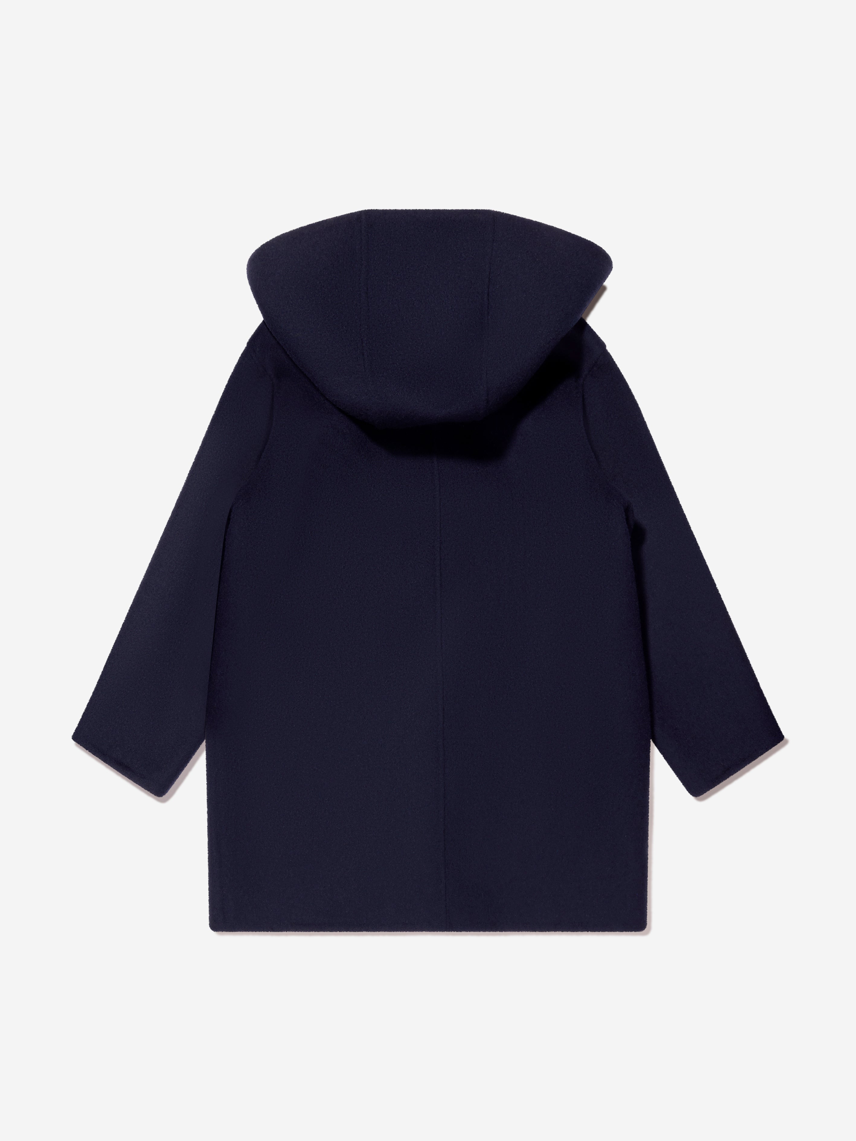 Trussardi Boys Gawir Long Coat in Navy