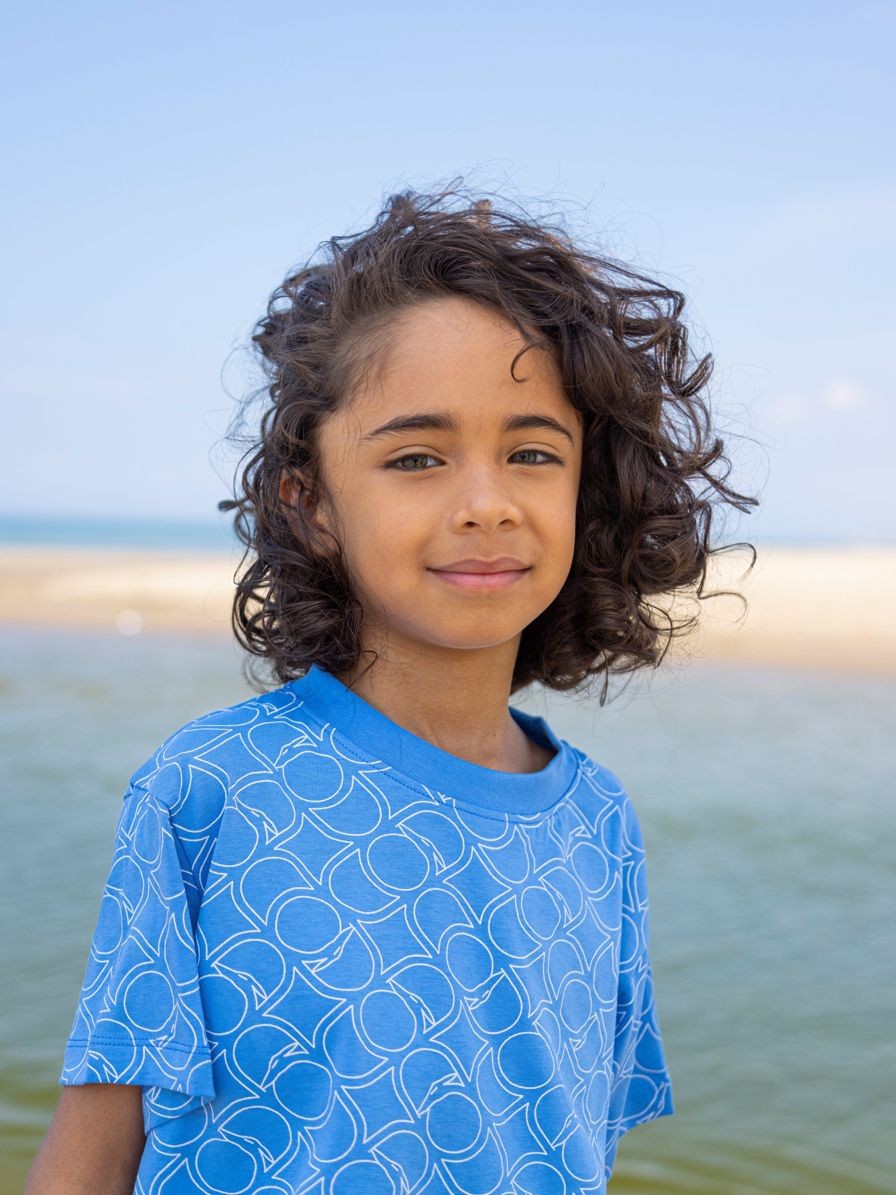 Trussardi Boys Alexandre T-Shirt in Blue